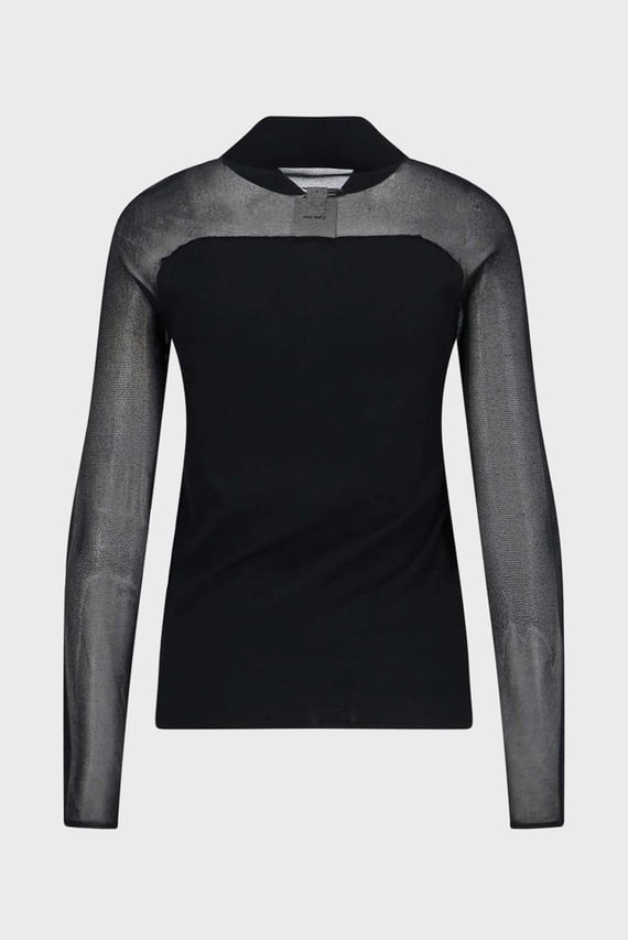 Кардиган SHEER VISCOSE KNIT CARDIGAN