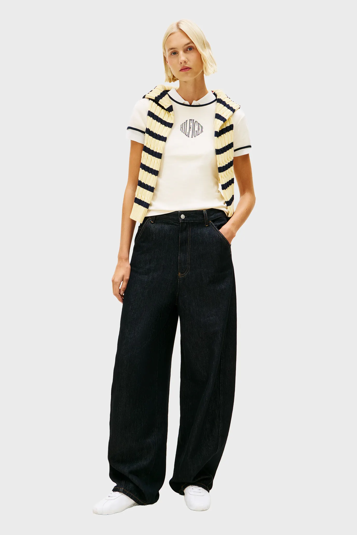 Футболка VARSITY SLIM RINGER TEE 2