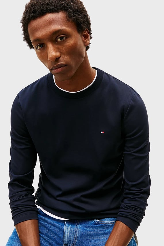 Лонгслив LUXURY INTERLOCK LS TEE