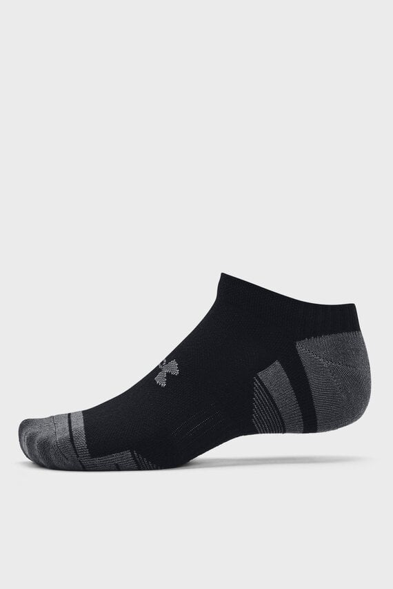Черные носки (3 пары) UA Performance Cotton 3pk NS