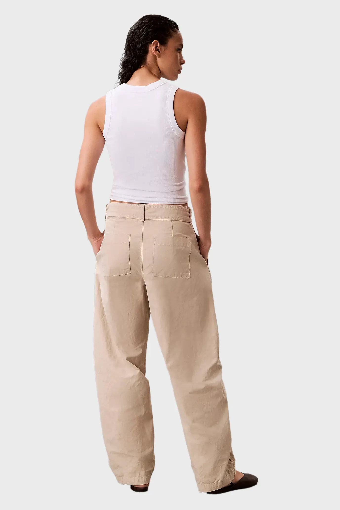 Штаны COTTON SEAMED PANT 4