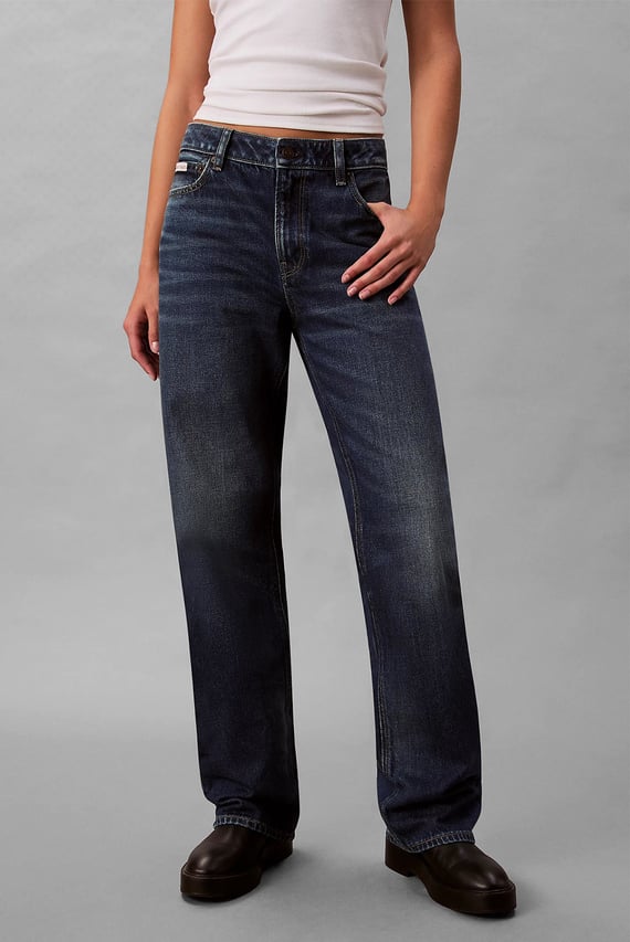 Джинсы SIGNATURE 90s STRAIGHT DARK CRES Calvin Klein Jeans