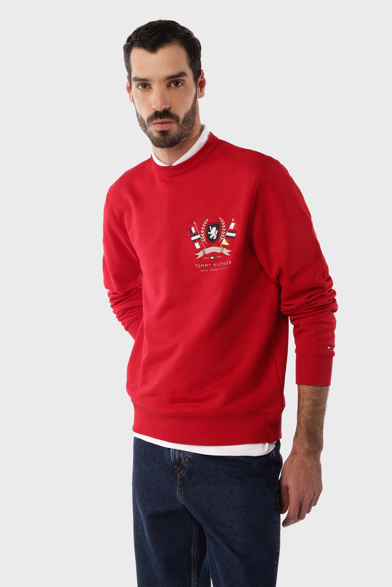 Свитшот HILFIGER COLOR CREST SWEATSHIRT 1