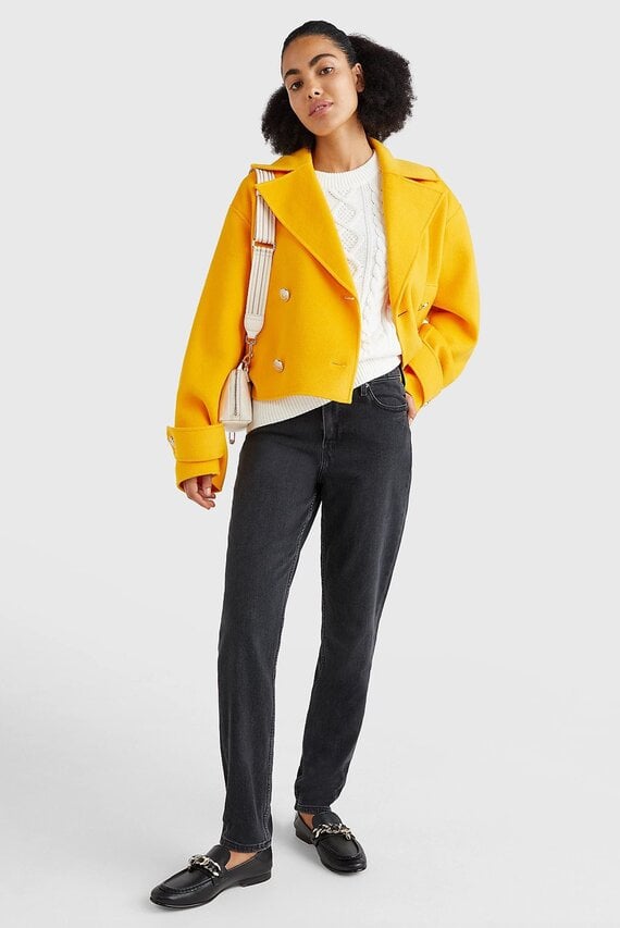 Женские черные джинсы SOFT GRAMERCY TAPERED HW A FAME