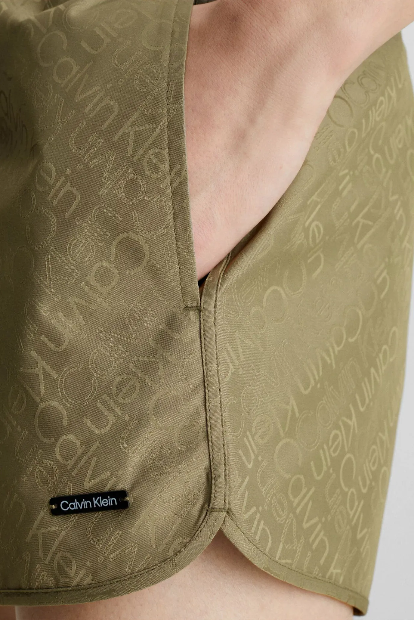 Мужские зеленые плавательные шорты SHORT RUNNER 9