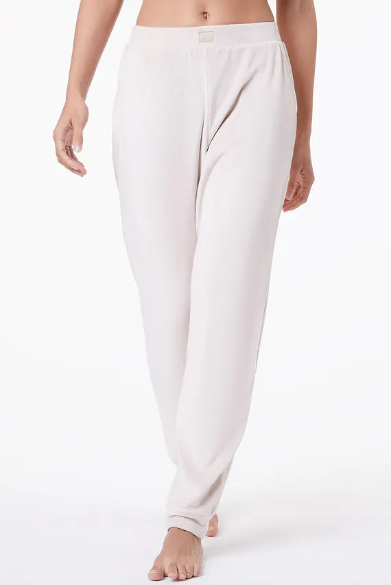 Женские пудровые брюки BERTY Etam