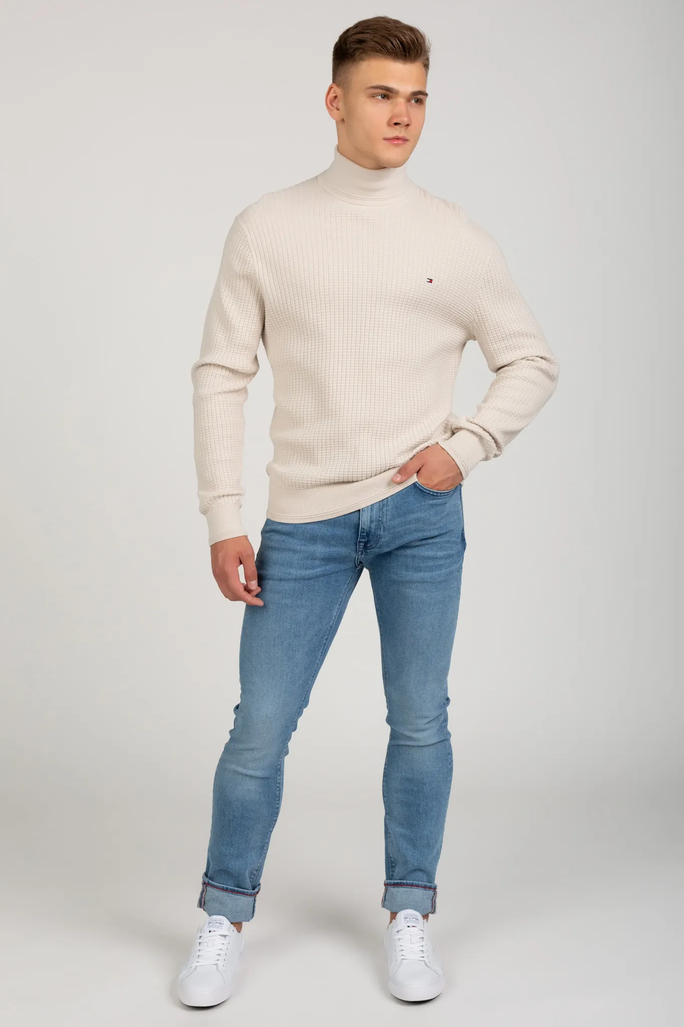 Гольф GRID STRUCTURE ROLL NECK 5