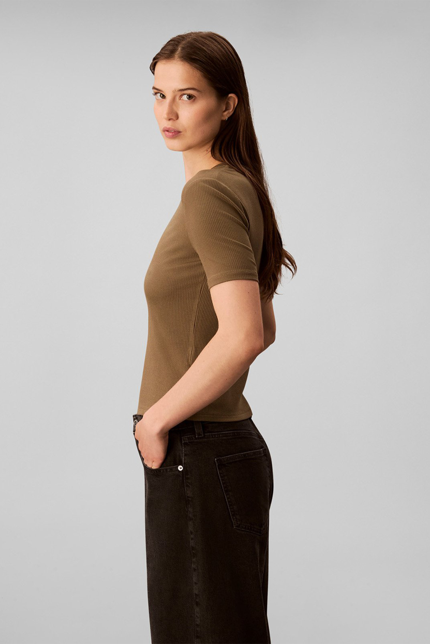 Топ A- Modal Rib Tee (essential) 3