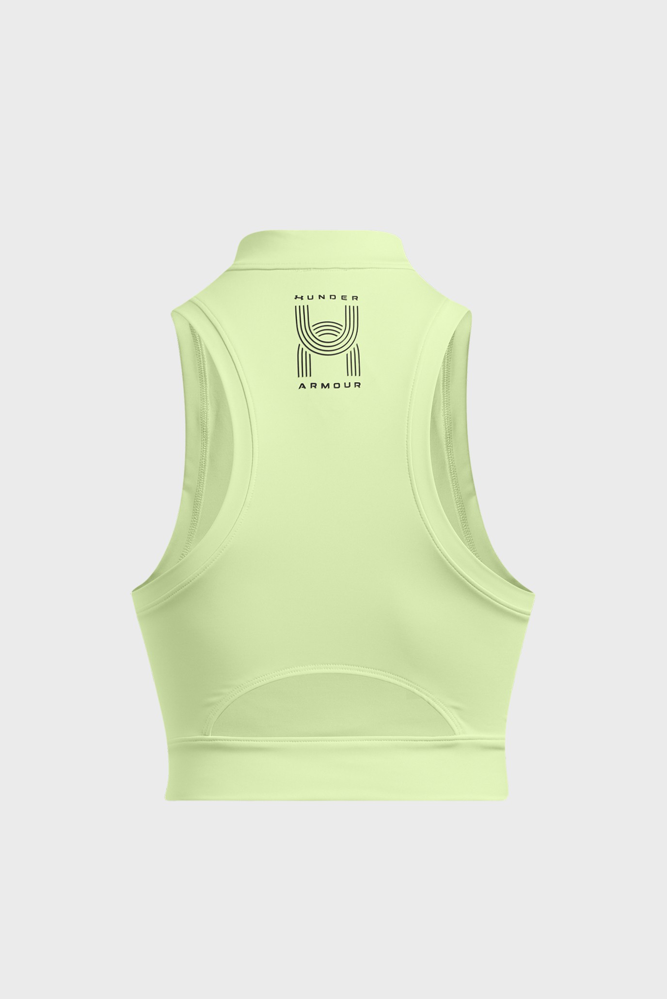Женский салатовый топ UA Run Anywhere Crop Tank 5
