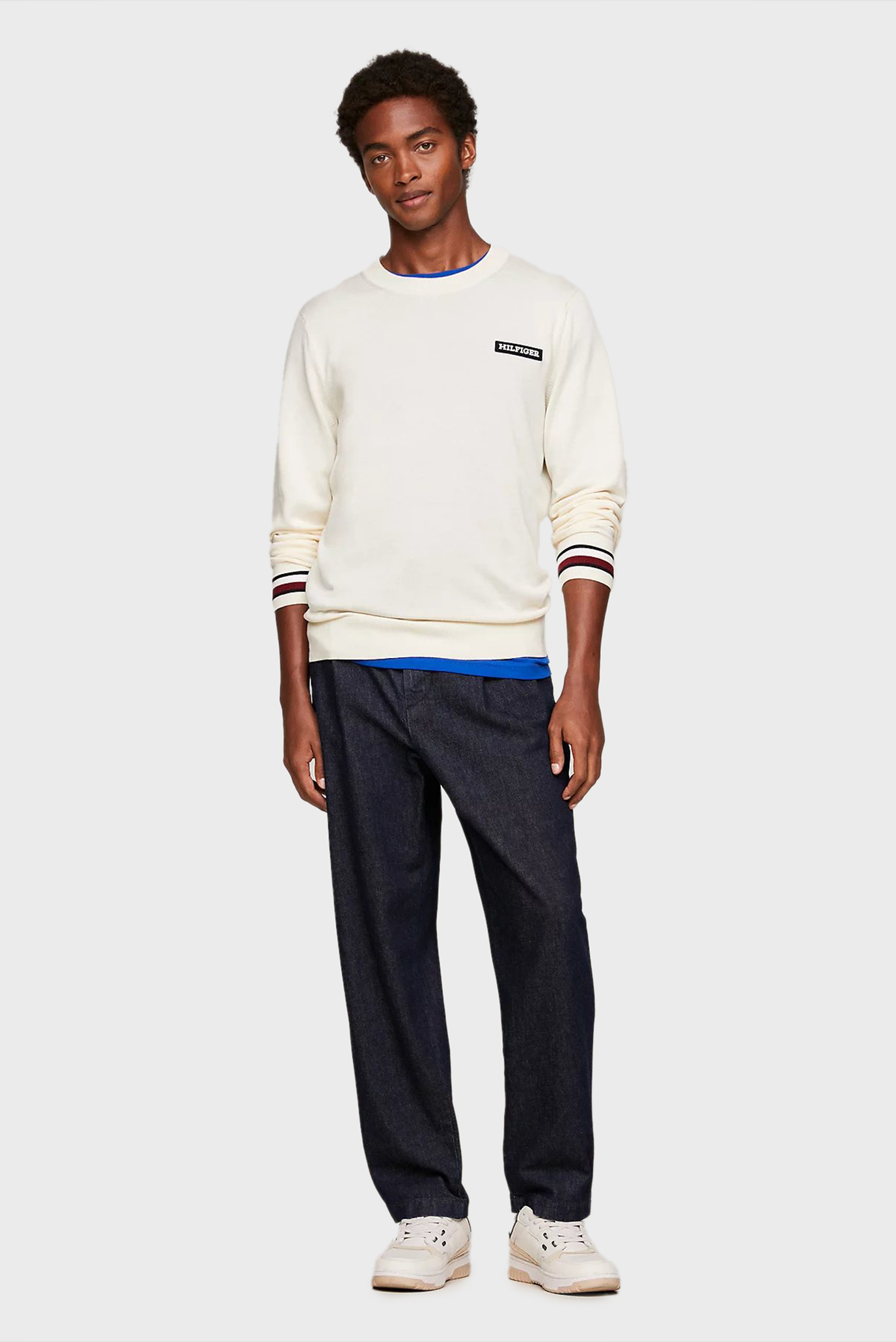 Свитер GLOBAL STRIPE CREW NK 2