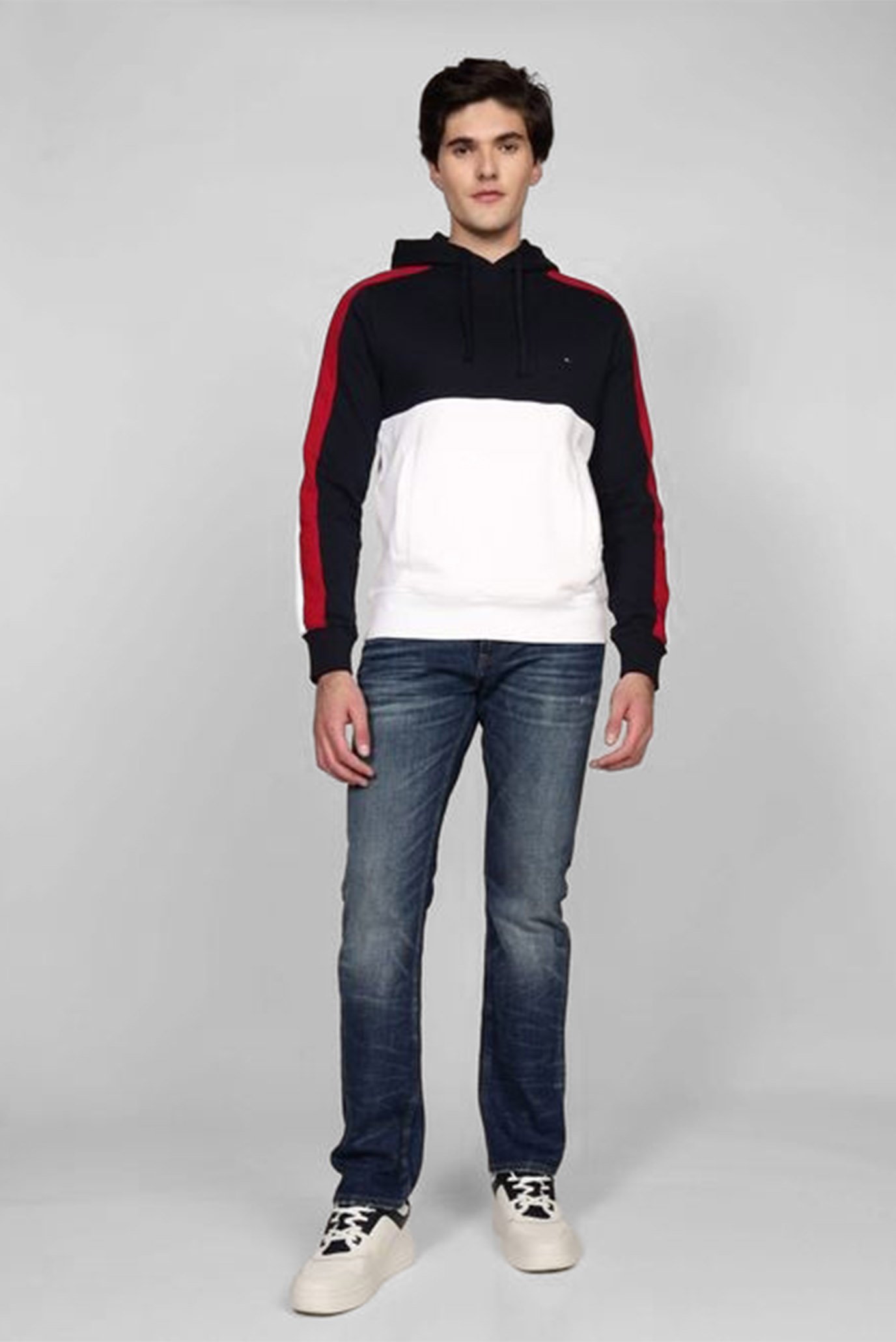 Худи GLOBAL STRIPE BLOCK HOODIETommy Hilfiger Худи GLOBAL STRIPE BLOCK HOODIE 2