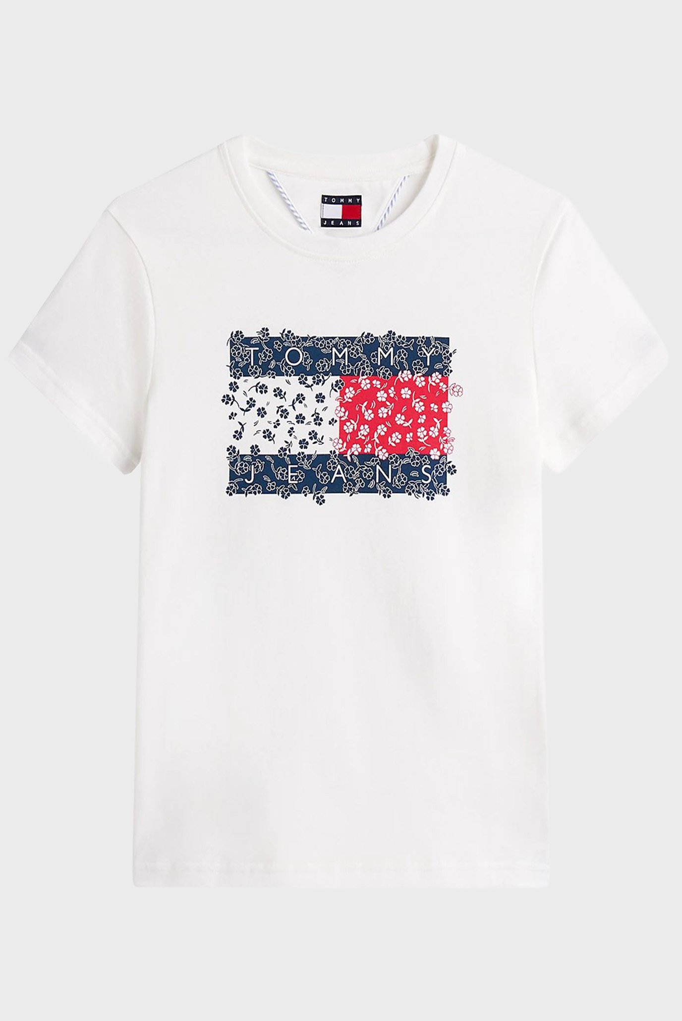 Футболка/TJW REG FLORAL FLAG TEE 5