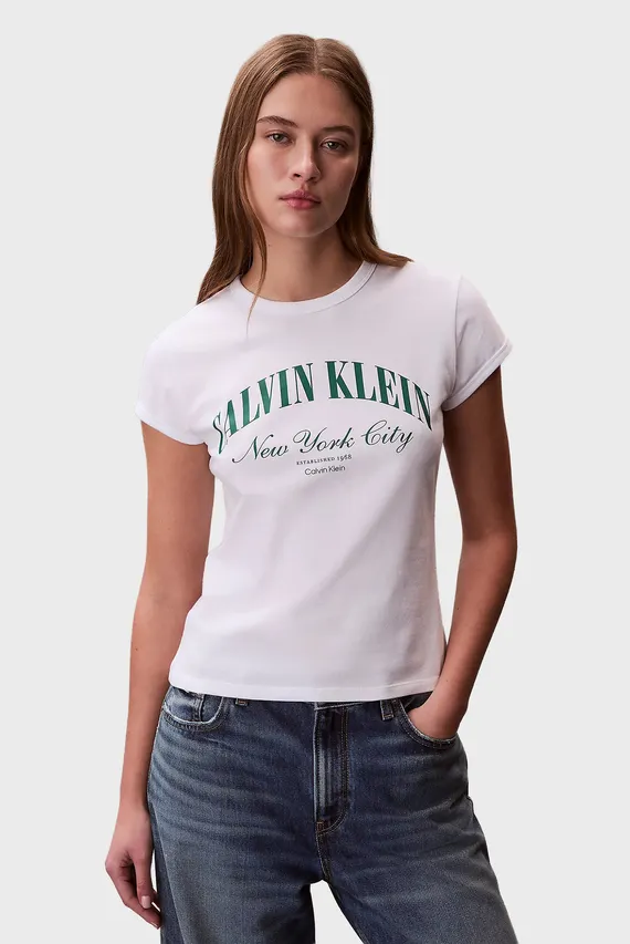 Футболка SS GRAPHIC LOGO BABY TEE Calvin Klein Jeans