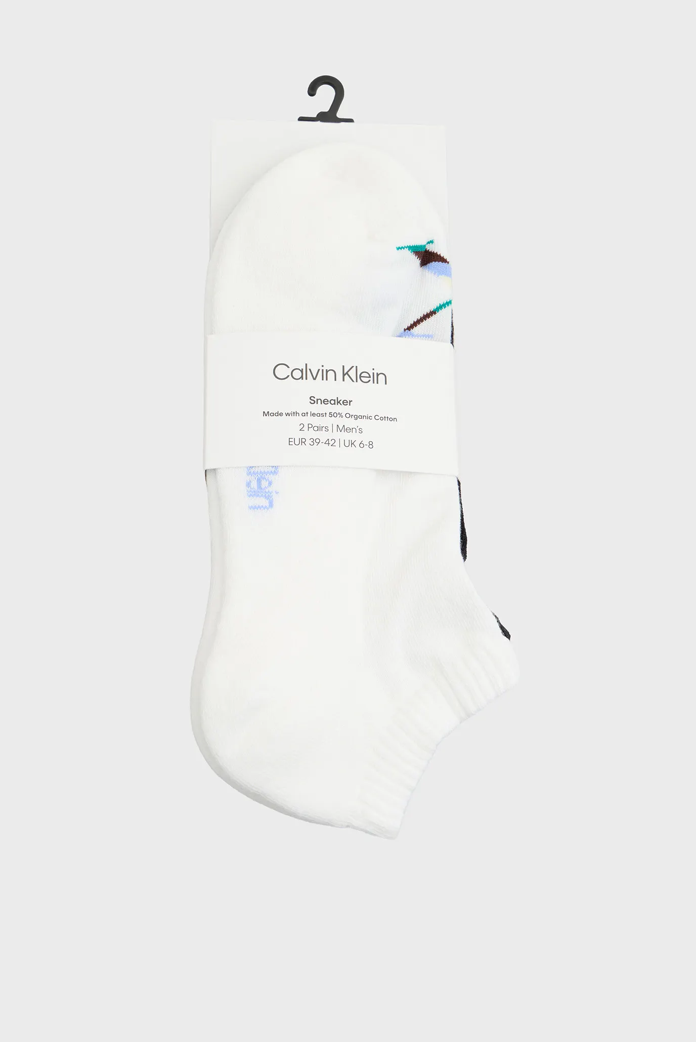 Носки CKJ MEN SNEAKER 2P MONOGRAM 1