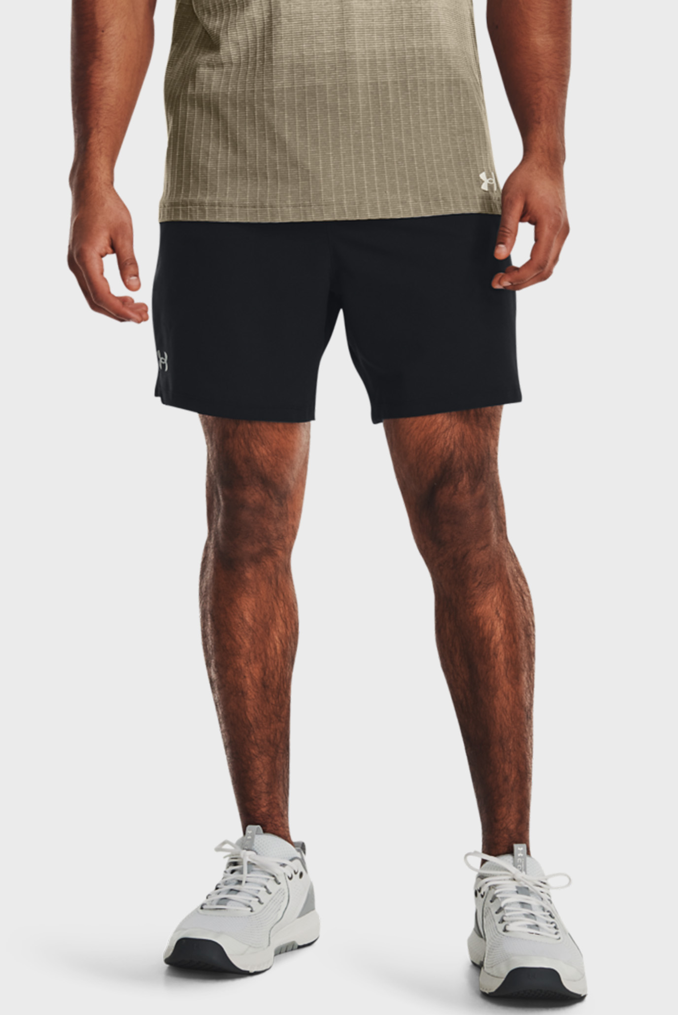 Мужские черные шорты UA Vanish Woven 6in Shorts 14