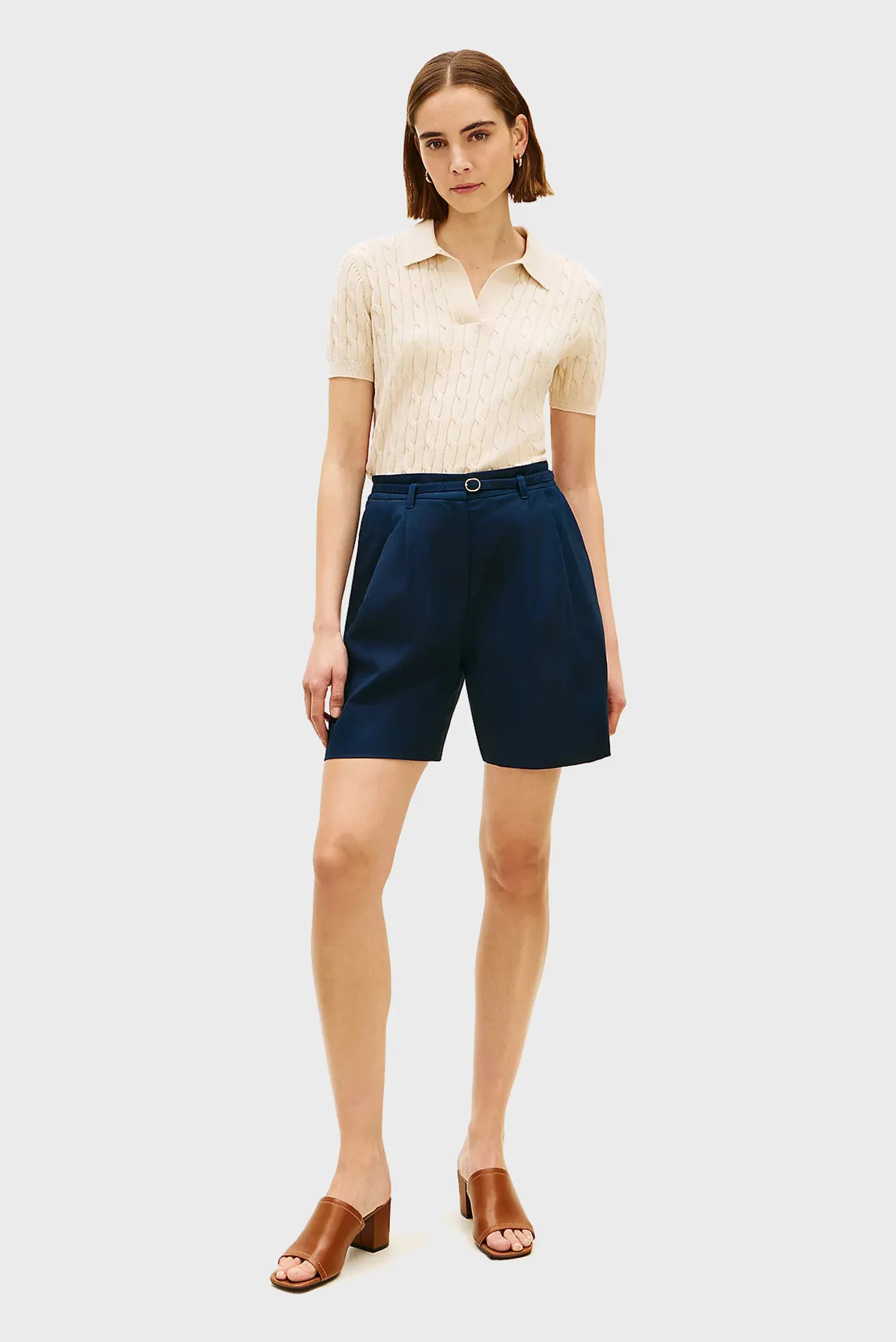 Шорты LINEN BLEND SHORT 2