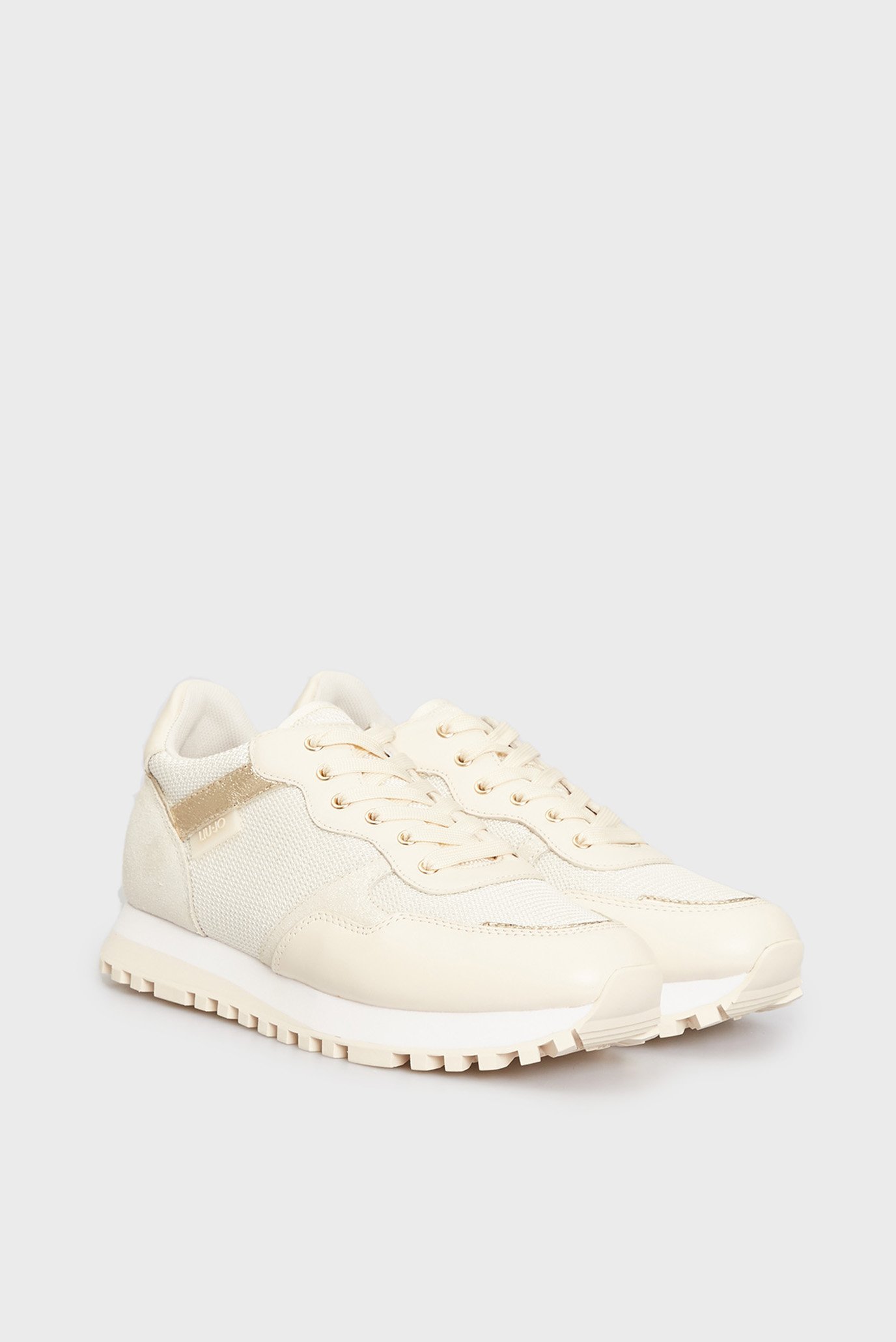 Кроссовки LIU JO WONDER 01 - SNEAKER NAPPA BRIGHT MESH BLACK 2