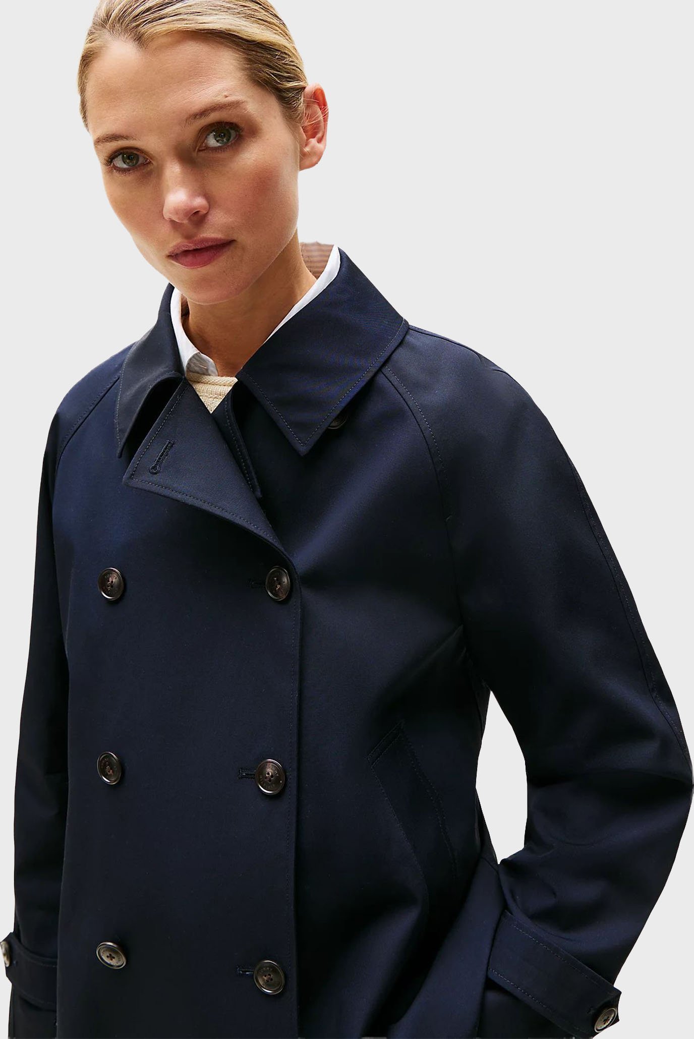 Пальто/COTTON REG SHORT TRENCH COAT 4