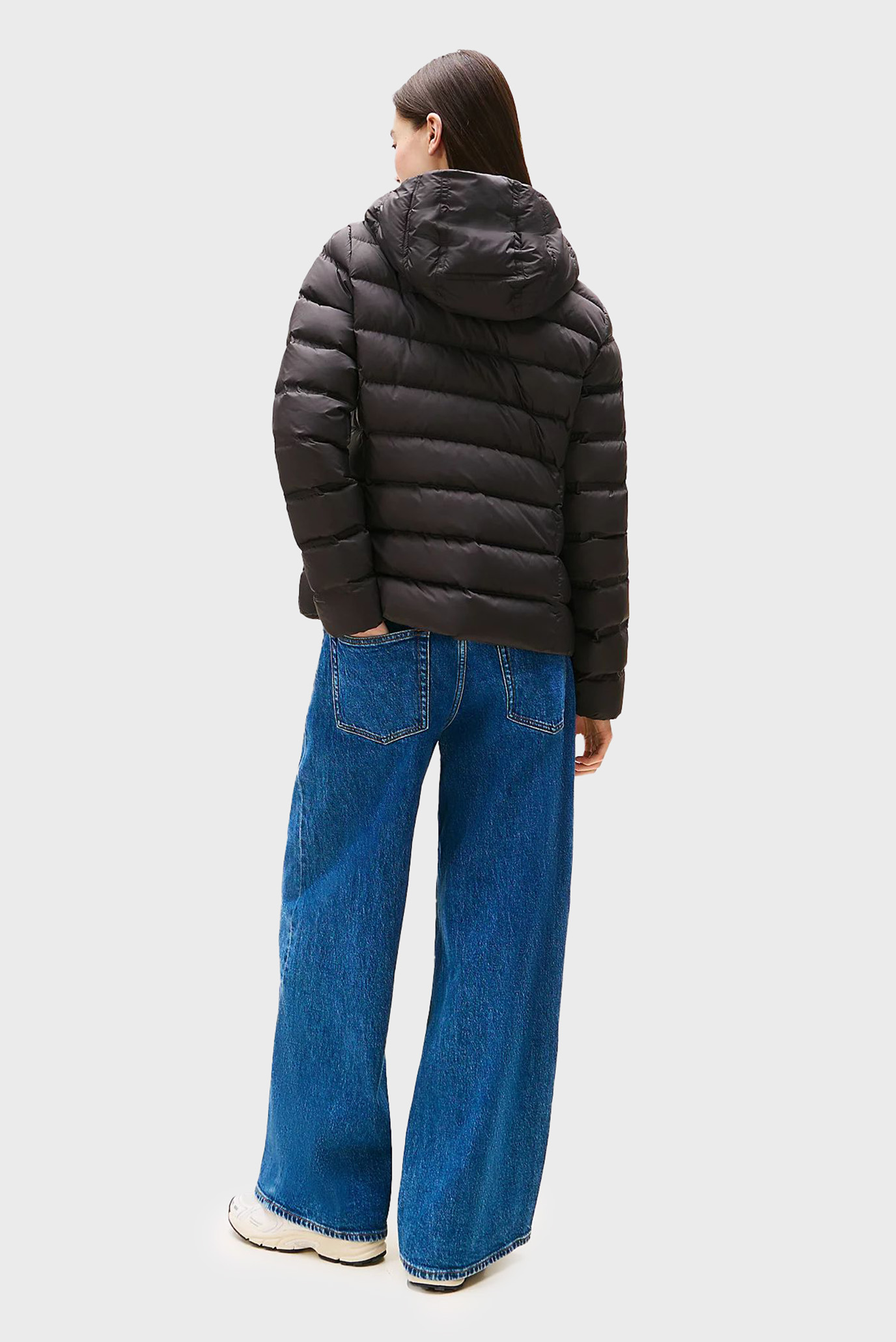 Куртка зимняя TJW SLIM HOOD PRNT DOWN JCKT EXT 3