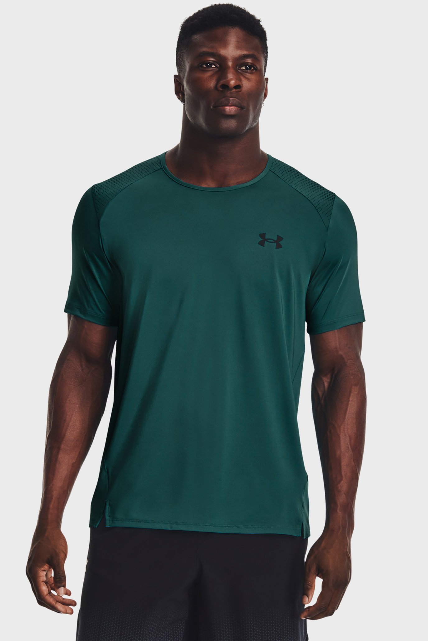 Мужская зеленая футболка UA Armourprint SS 1