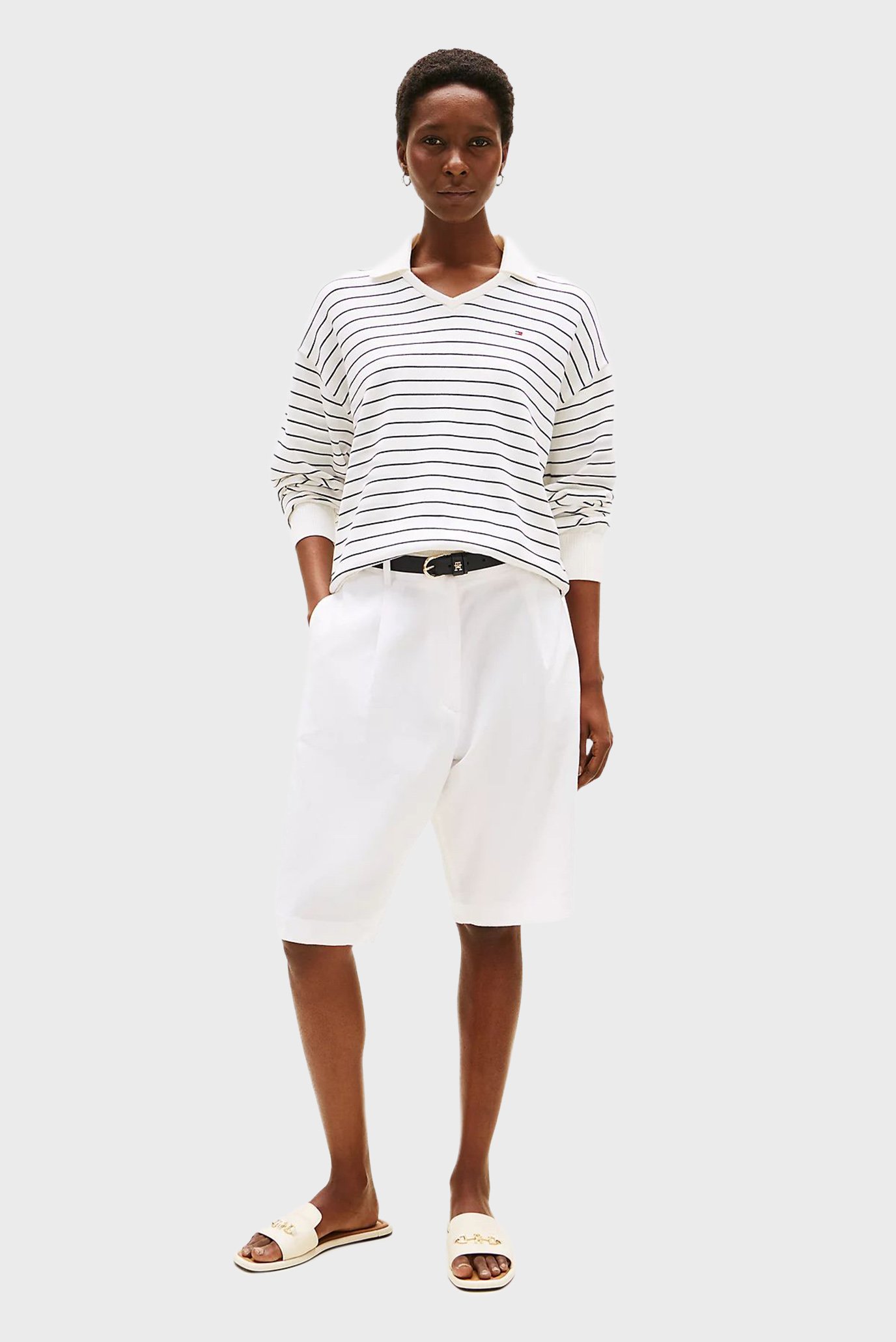 Поло/CO JERSEY STITCH POLO LS SWT 2