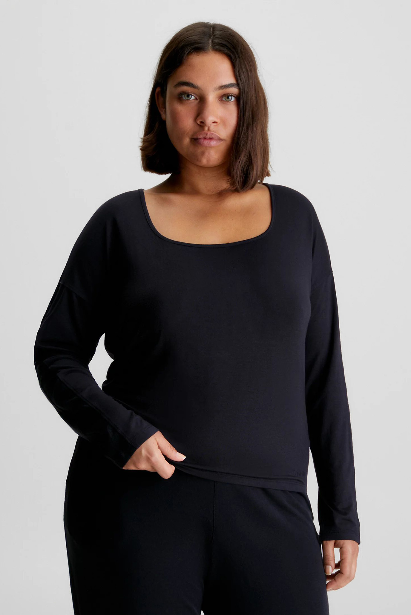 Лонгслив L S CURVE NECK 3