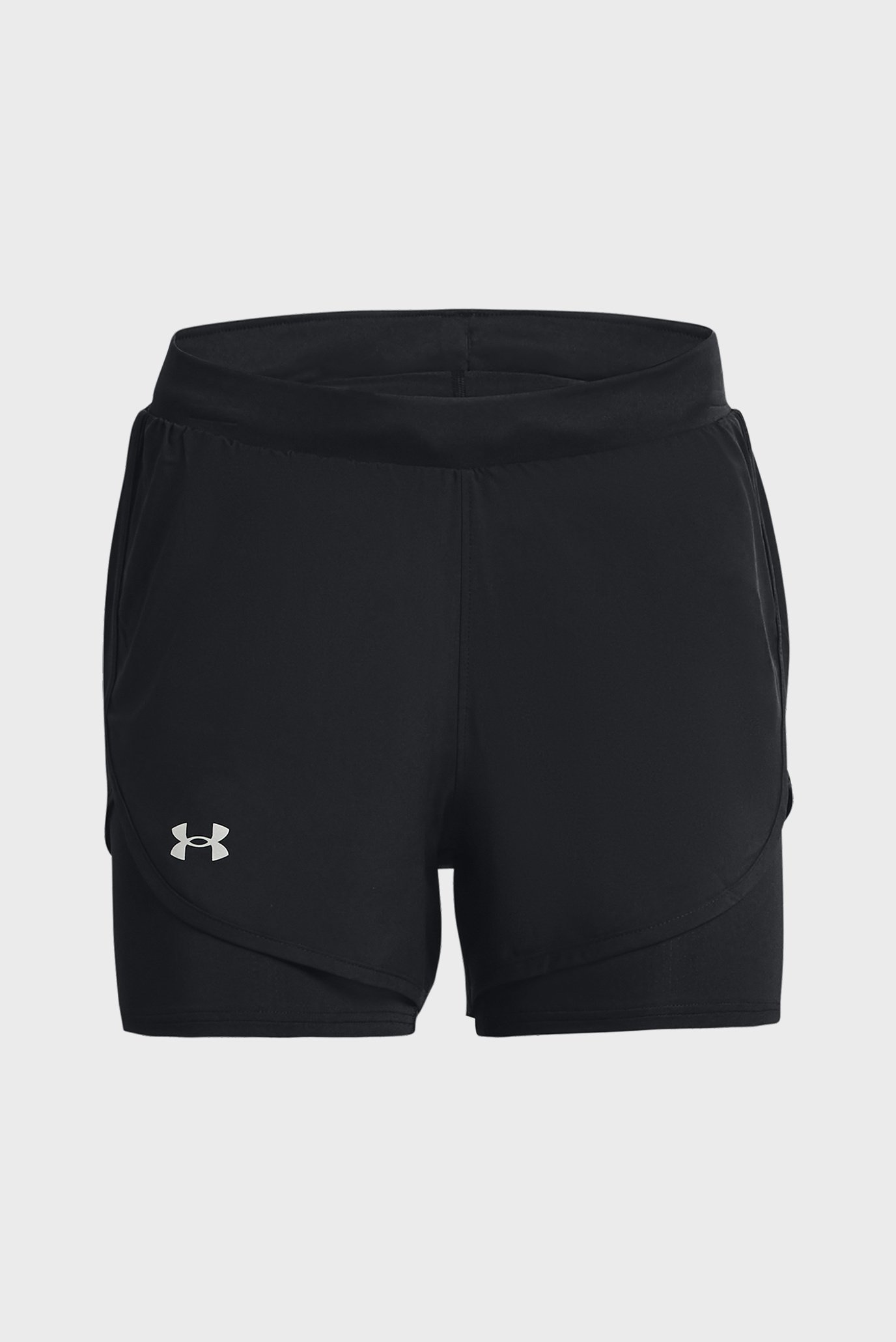 Женские черные шорты UA Fly By Elite 2-in-1 Short 7