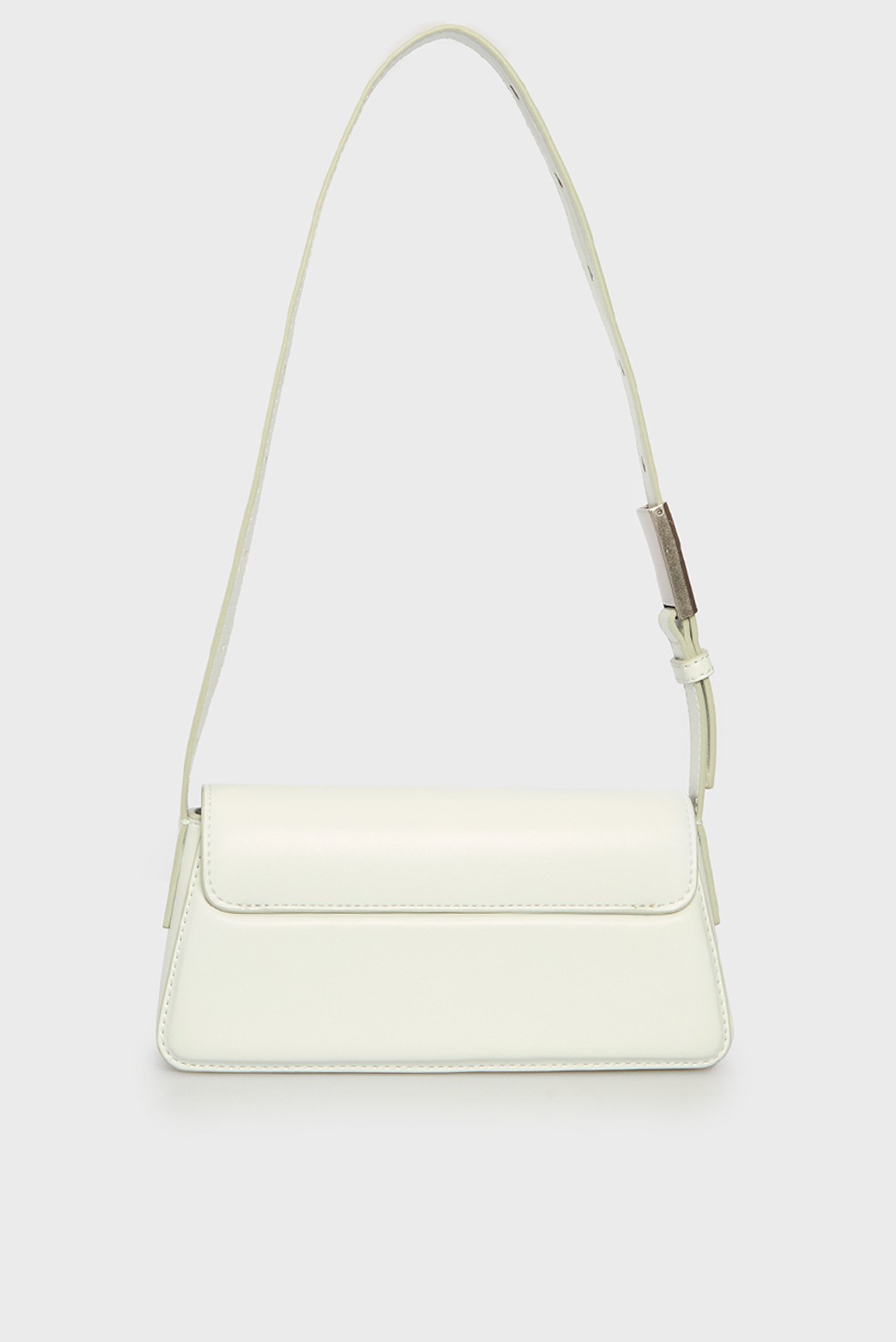 Женская светло-серая сумка BELTED SMALL SHOULDER BAGCalvin Klein Jeans Женская светло-серая сумка BELTED SMALL SHOULDER BAG 4