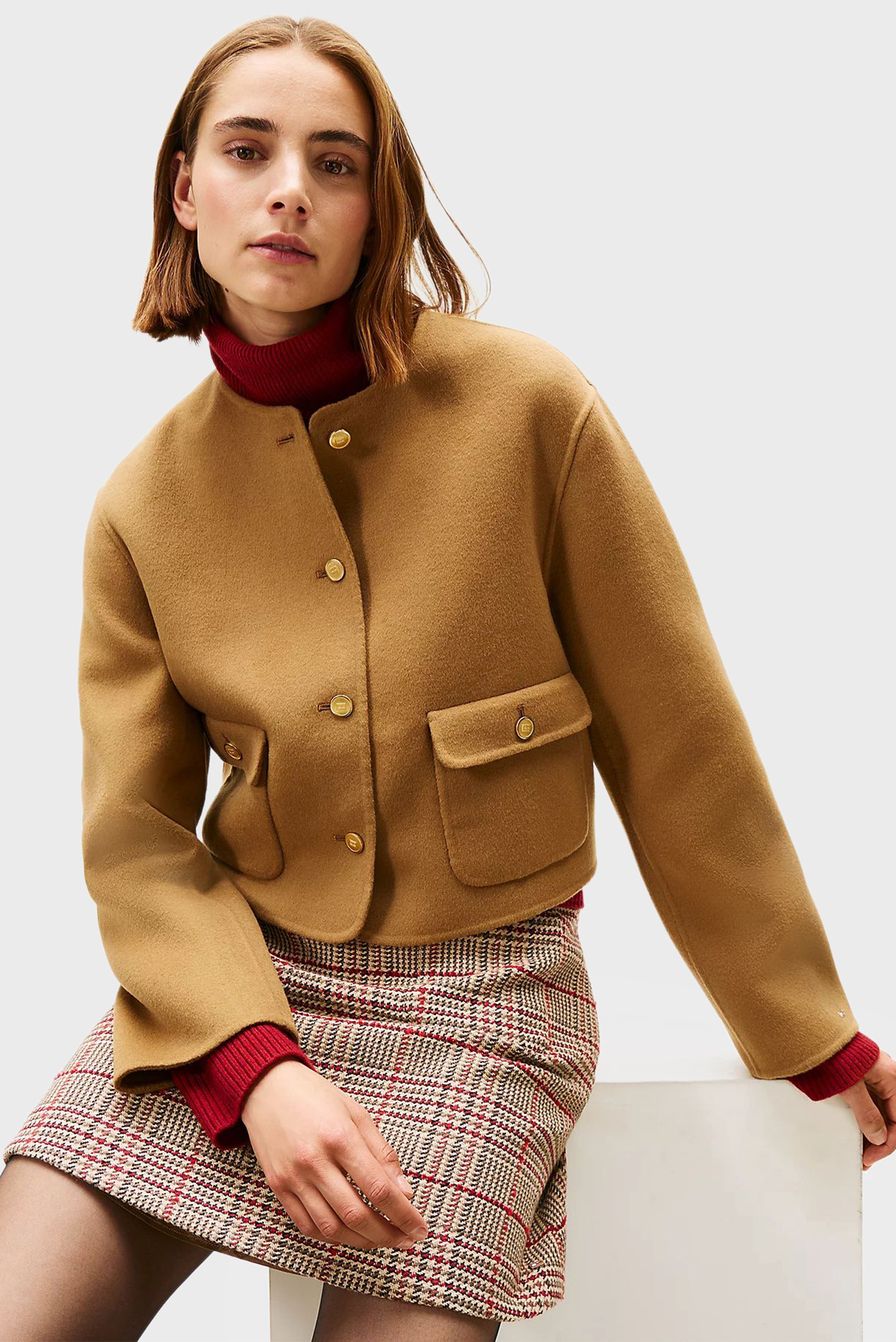 Пальто DF WOOL BLEND REG LADY JACKET 4