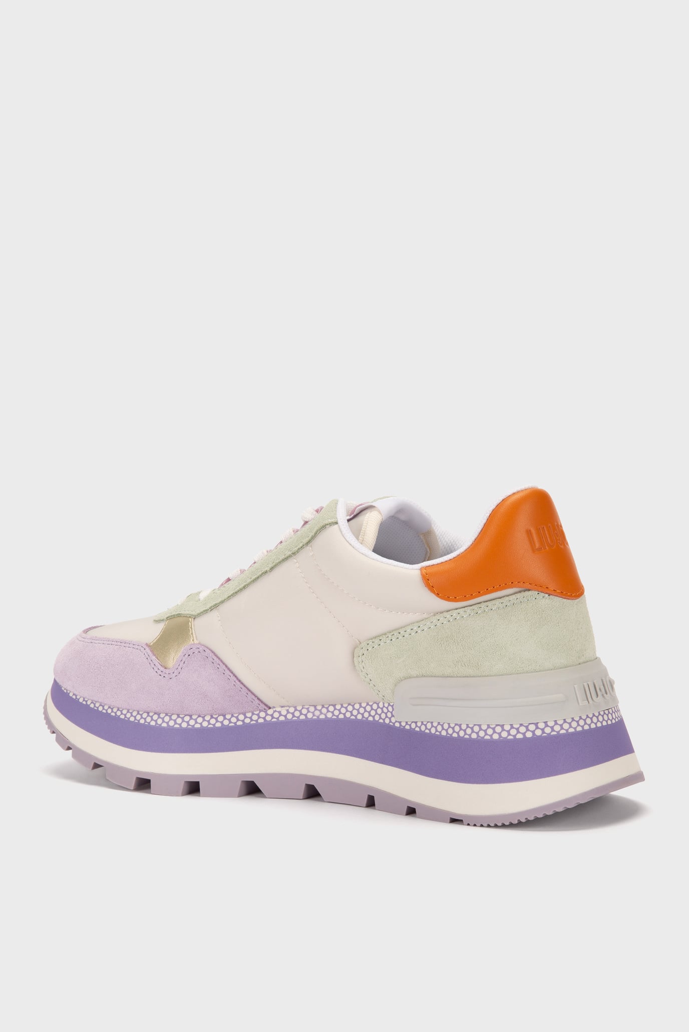 Кроссовки AMAZING 10 - SNEAKER COW SUEDE NYLON BUTTER LILAC PISTACHIO 3