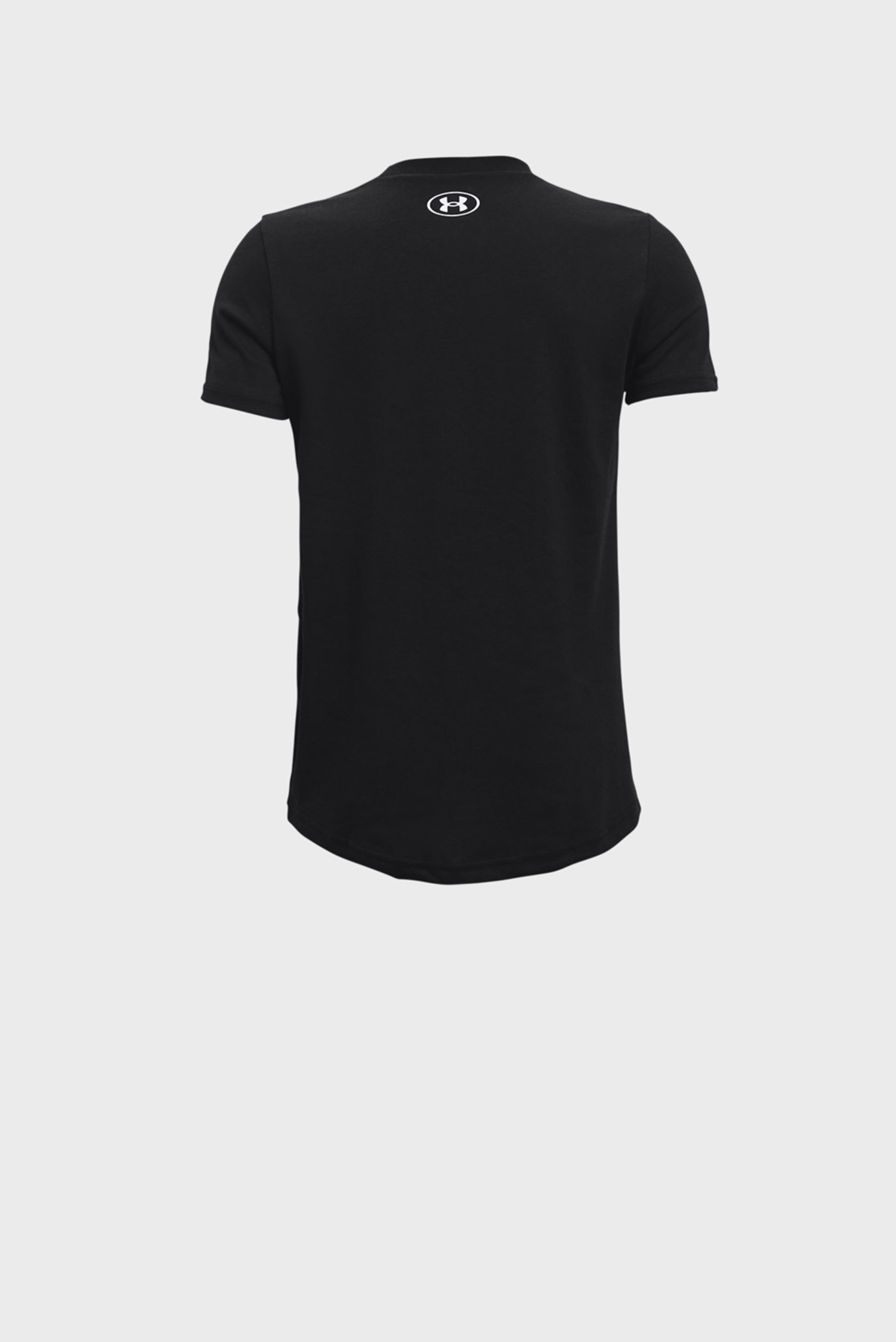 Детская черная футболка UA Sportstyle Logo SS 5