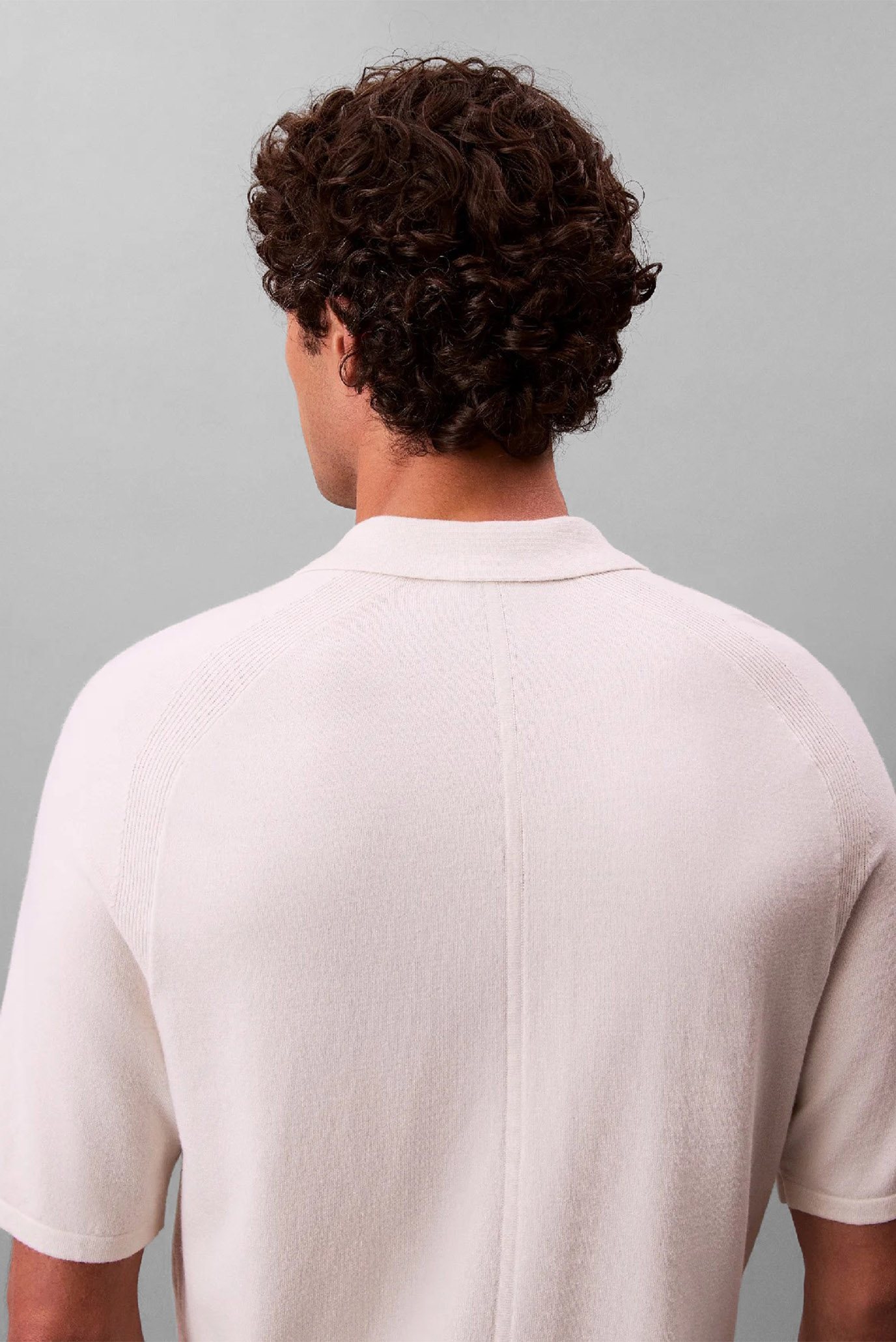 Свитер SS CK TECH KNIT SWEATER POLO 14G 4