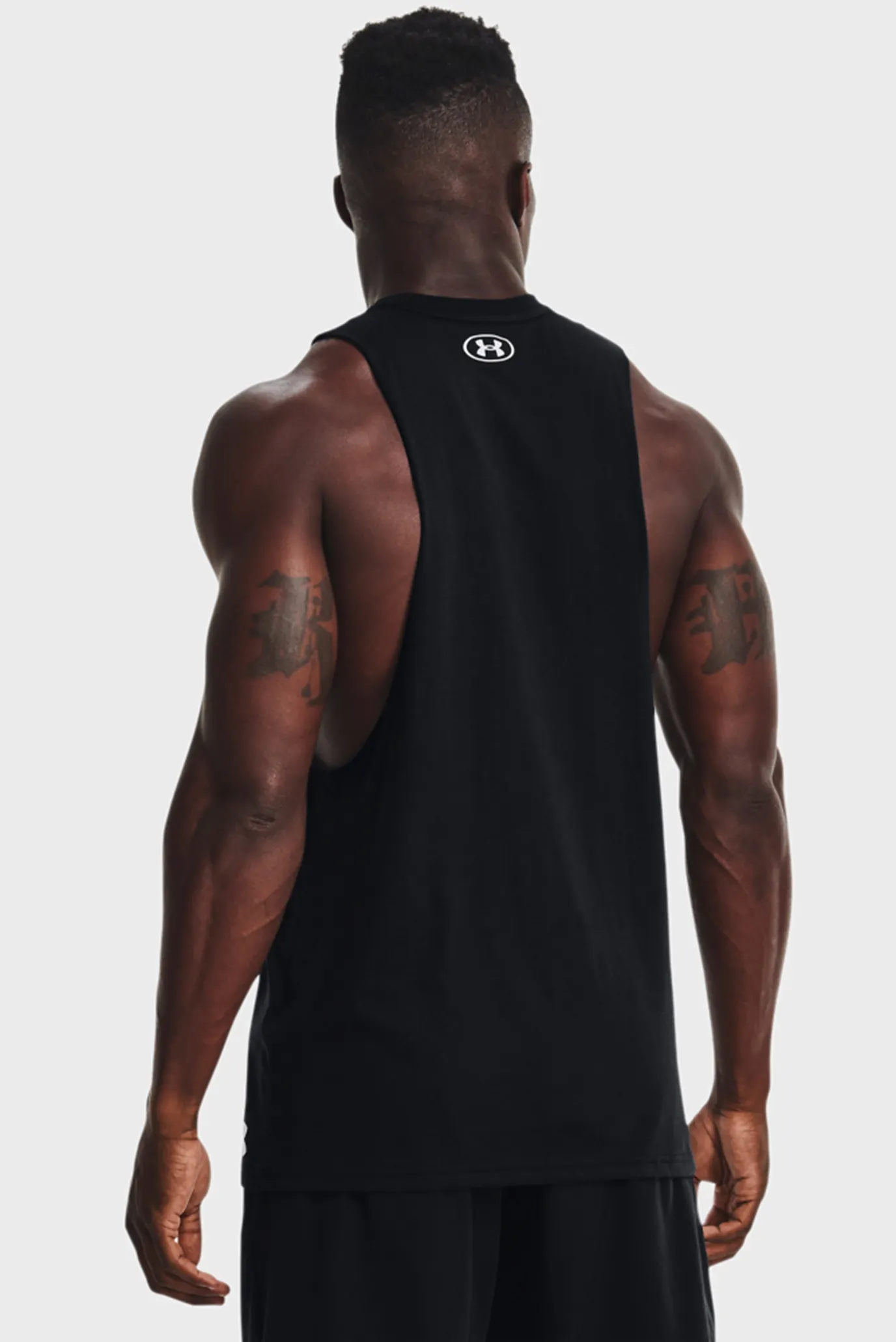 Мужская черная майка UA Pjt Rock Brahma Bull Tank 8