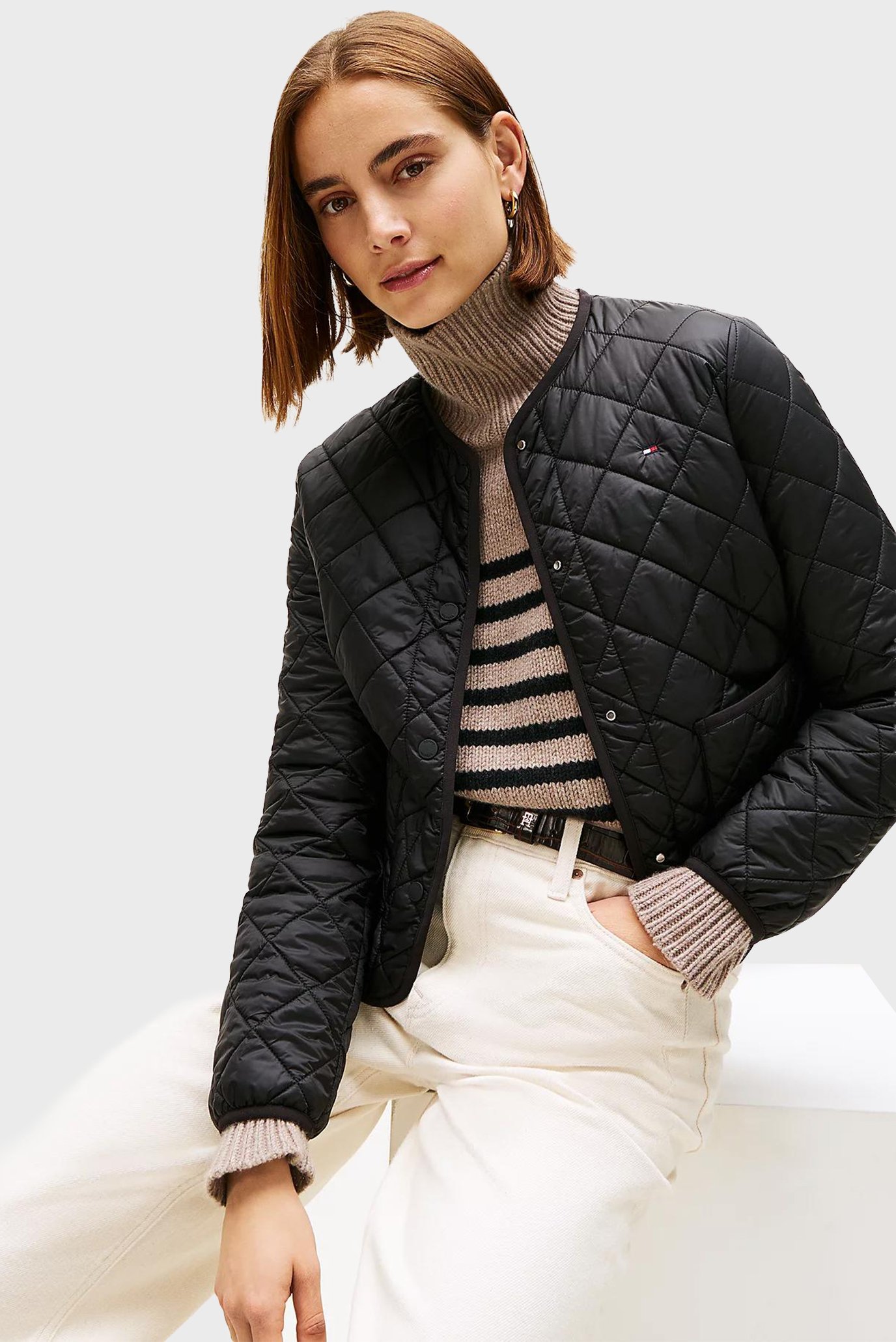 Куртка демисезонная LW PADDED REG QUILTED JACKETTommy Hilfiger Куртка демисезонная LW PADDED REG QUILTED JACKET 4