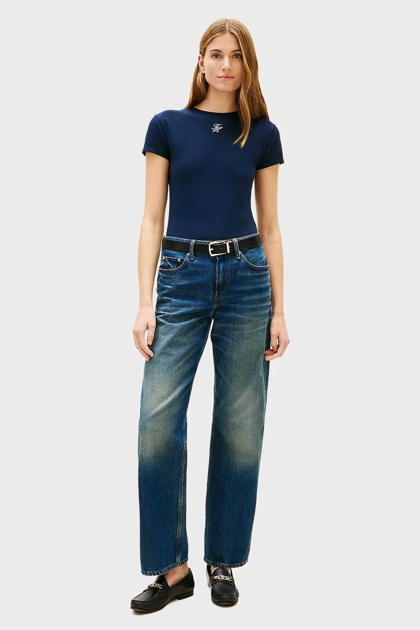 Футболка TH SCRIPT SLIM SS TEE 2