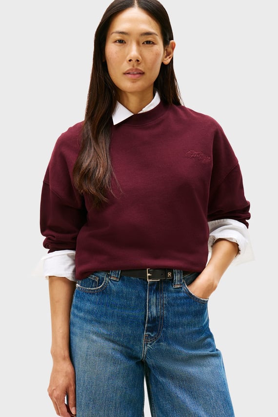 Свитшот SCRIPT MDRN RLX TERRY SWTSHRT Tommy Hilfiger