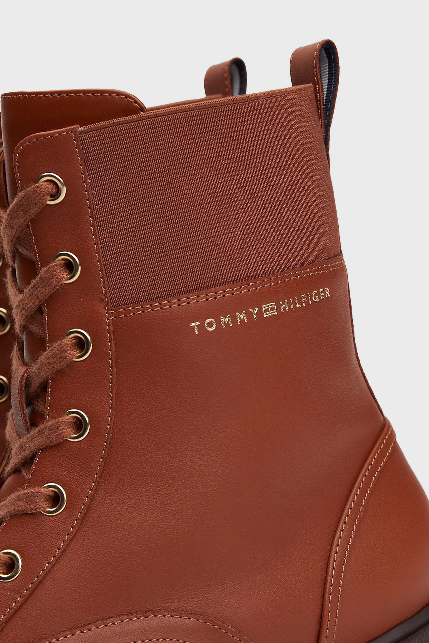 Ботинки LEATHER ELASTIC RIB LACEUP 2