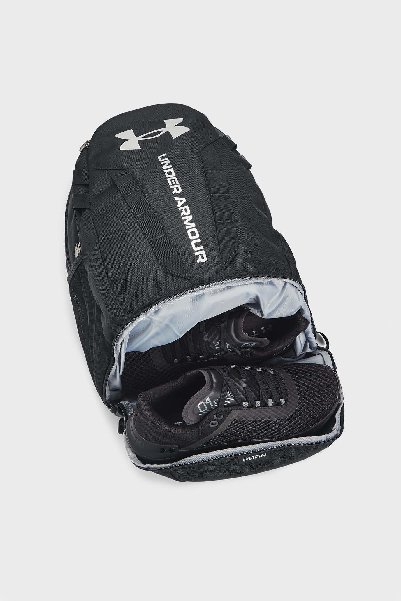 Черный рюкзак UA Hustle 5.0 Backpack 20