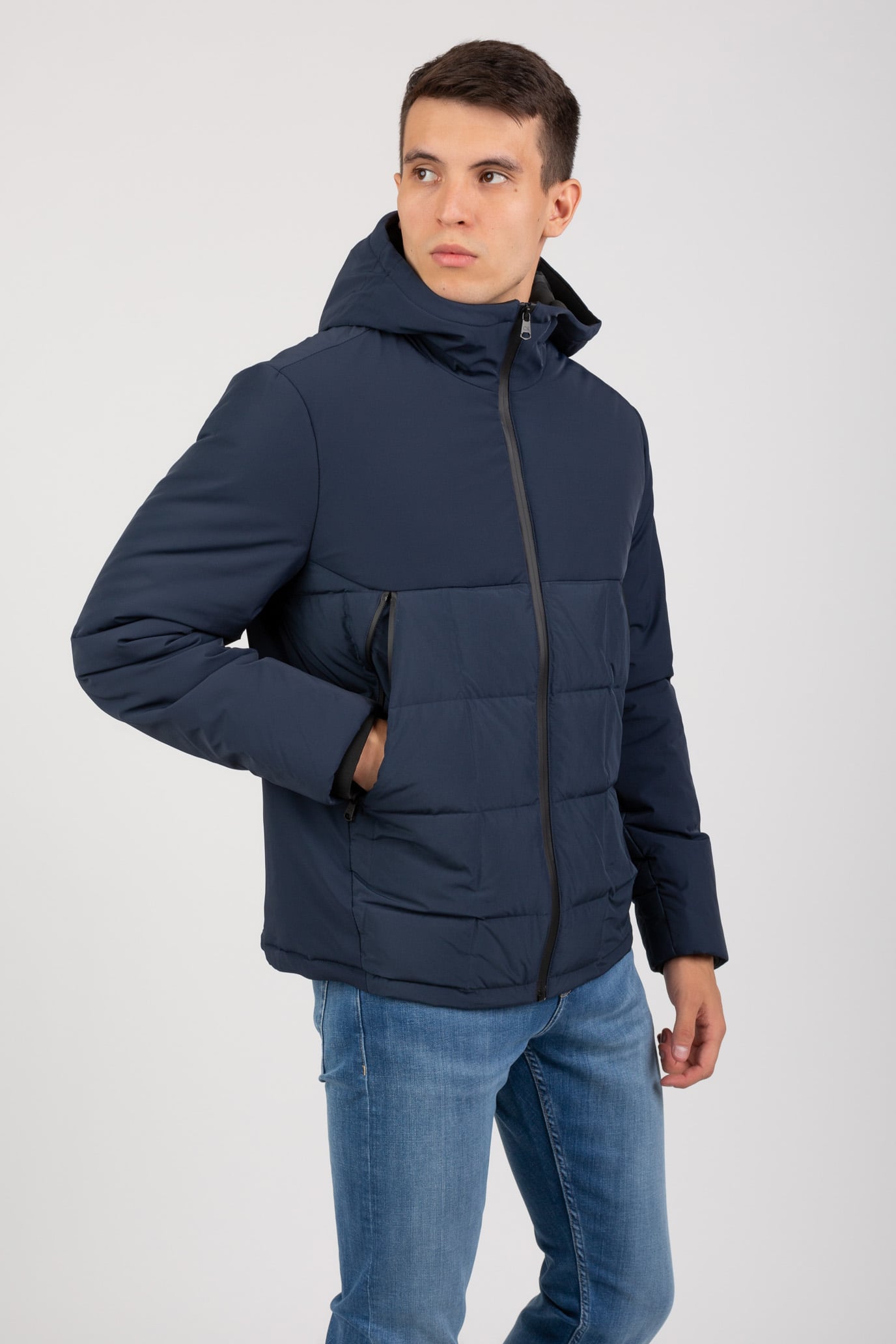 Куртка демисезонная STITCHLESS MIX MEDIA HOOD 2