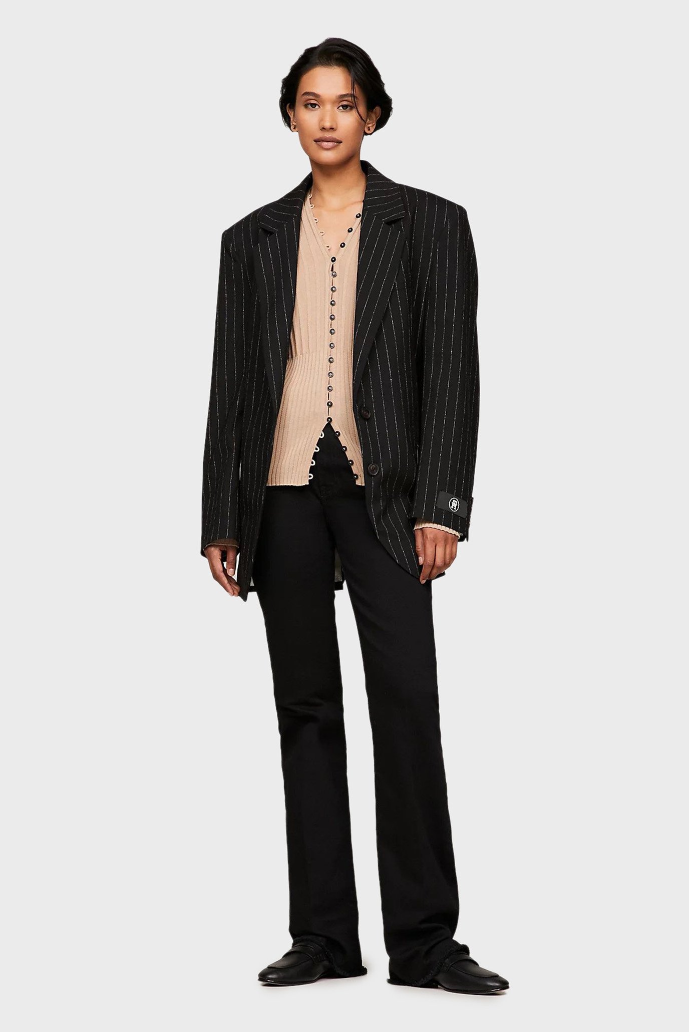 Женские черные джинсы BOOTCUT HW STAY BLACK 2