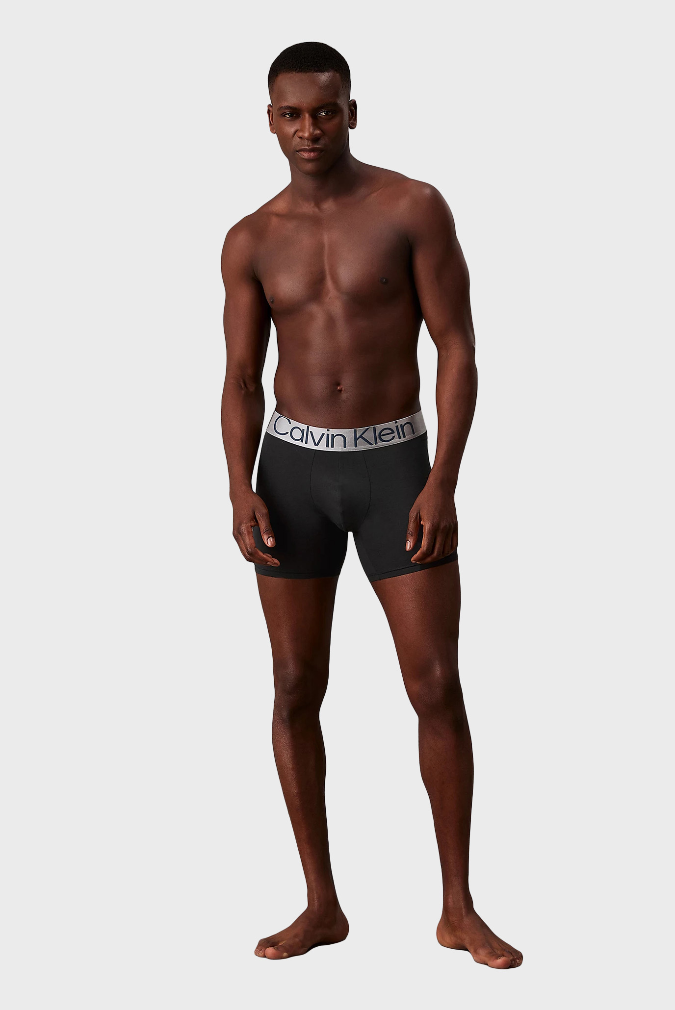 Мужские черные боксеры (3 шт) BOXER BRIEF 3