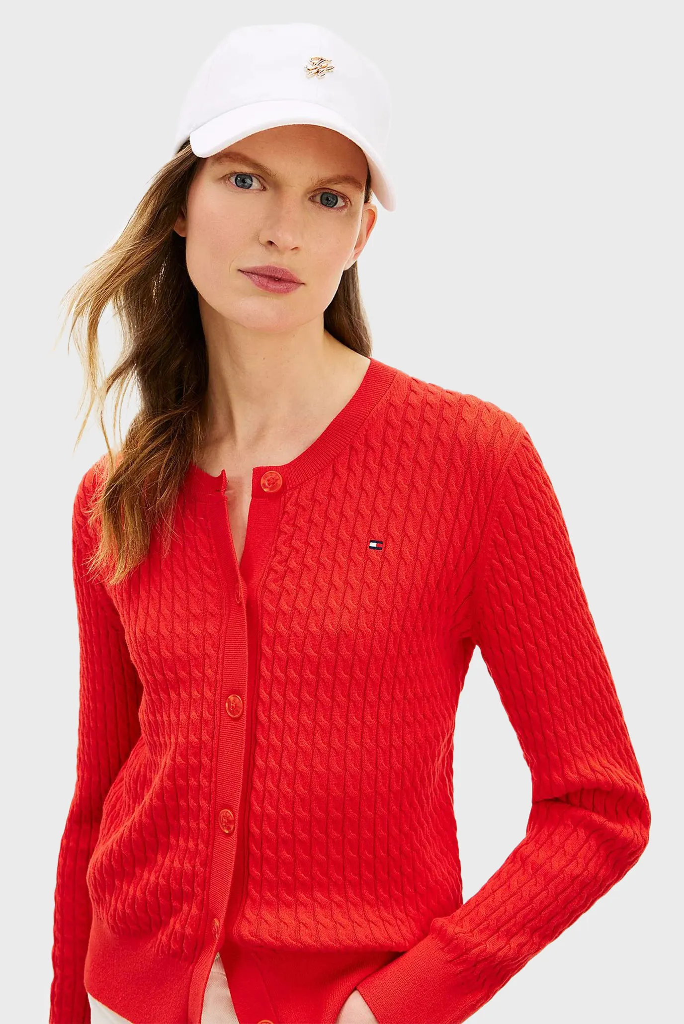 Кепка TH SCRIPT LINEN CAP 2