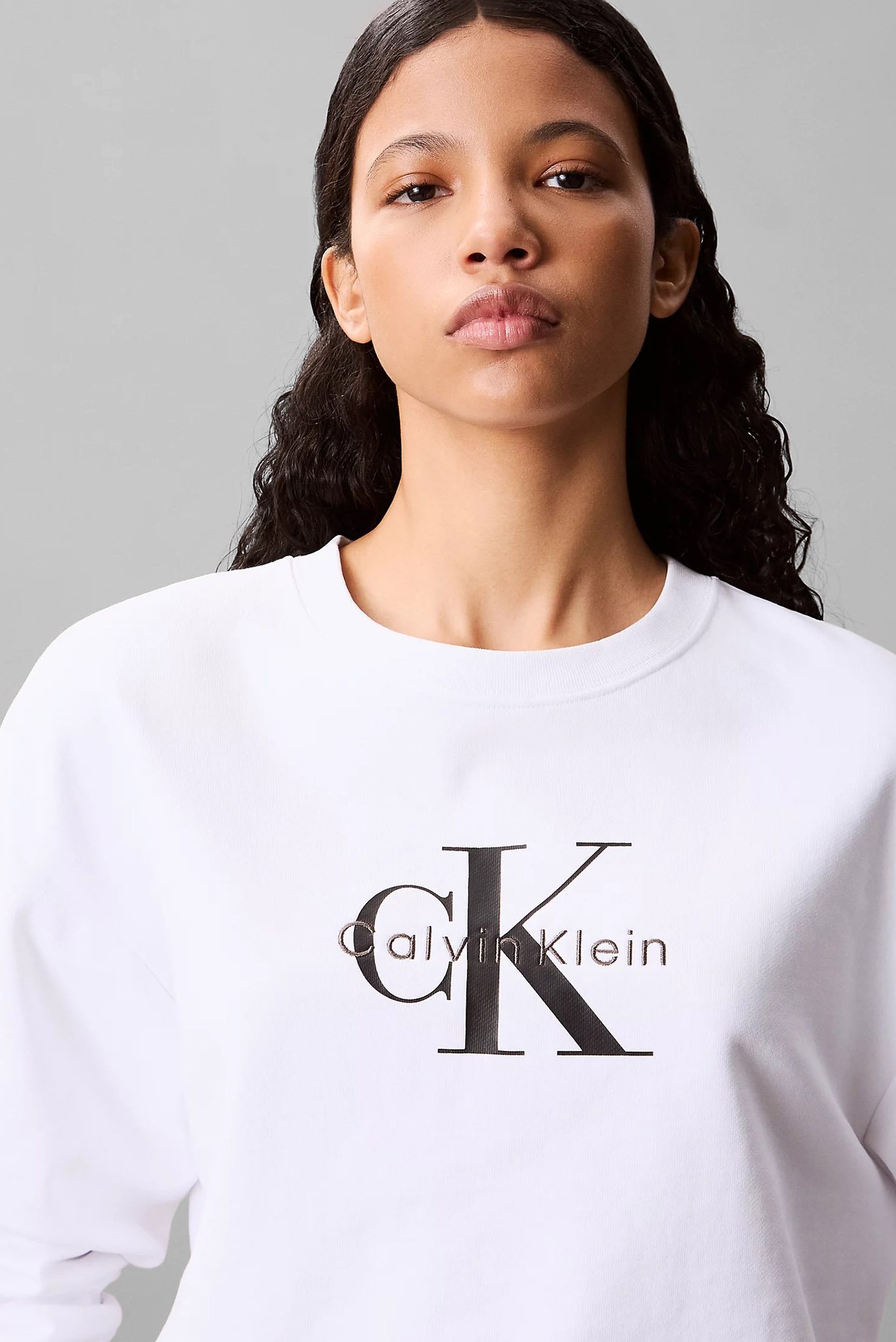 Свитшот LS MONOLOGO FRENCH TERRY RLXD CNCalvin Klein Jeans Свитшот LS MONOLOGO FRENCH TERRY RLXD CN 5