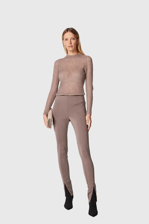 Свитер ALPACA RIB MOCK-NK SWEATER