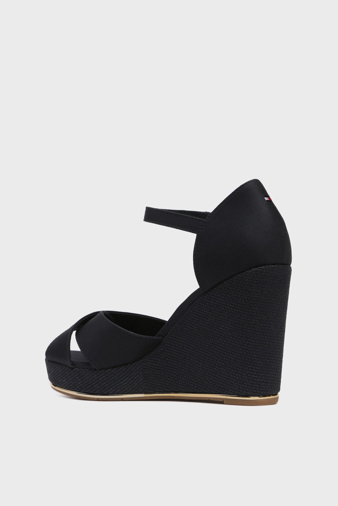 Женские темно-синие босоножки FEMININE WEDGE 8