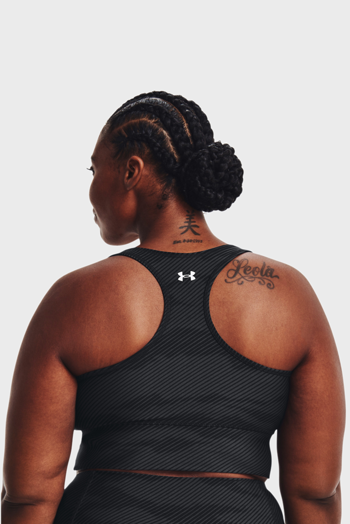 Женский черный топ UA Pjt Rock HG Bra Under Armour Женский черный топ UA Pjt Rock HG Bra 10