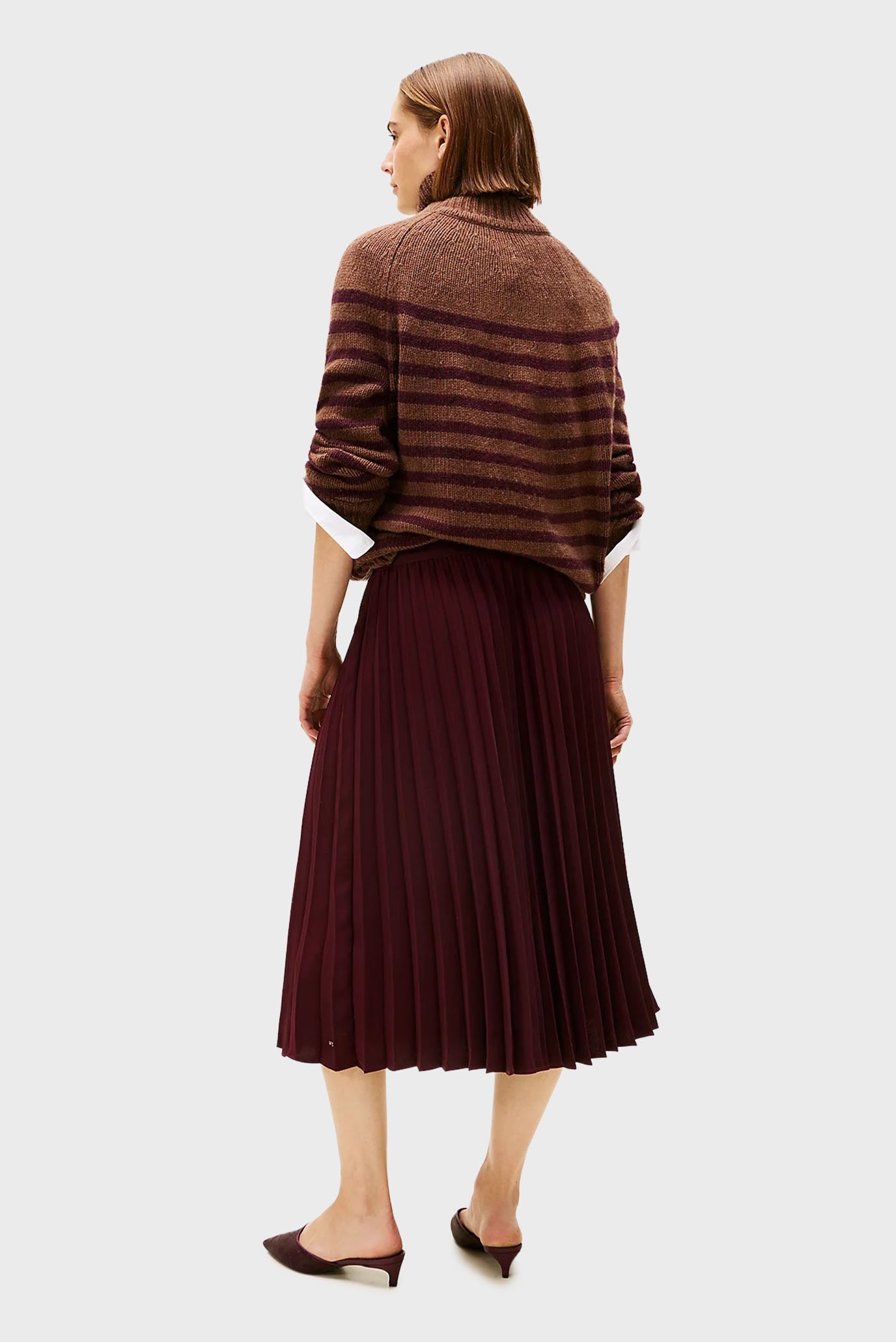 Юбка FLUID PLEATED PULL ON MIDI SKIRT 4