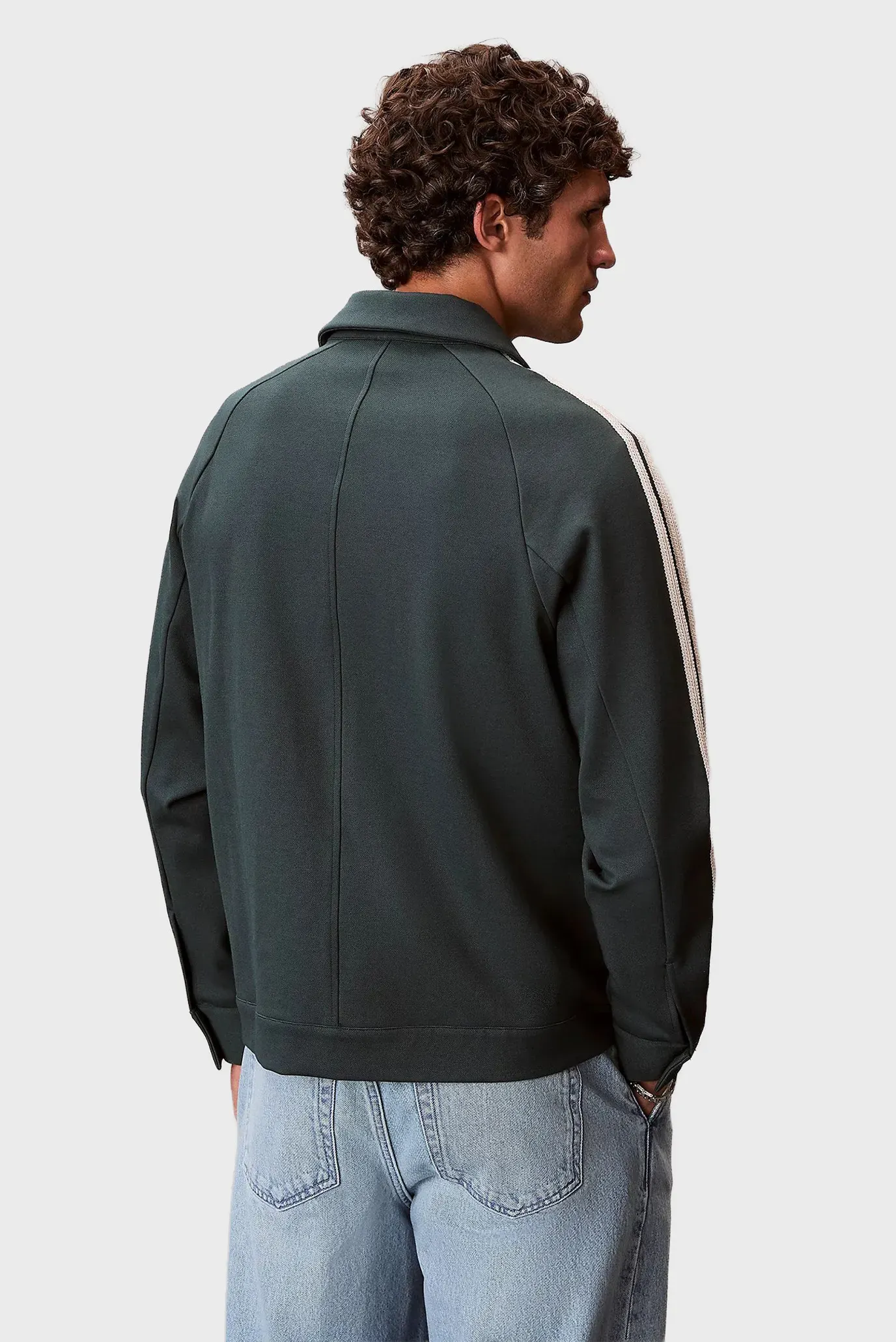 Реглан LS LUXE PONTE TRACK JACKET 3