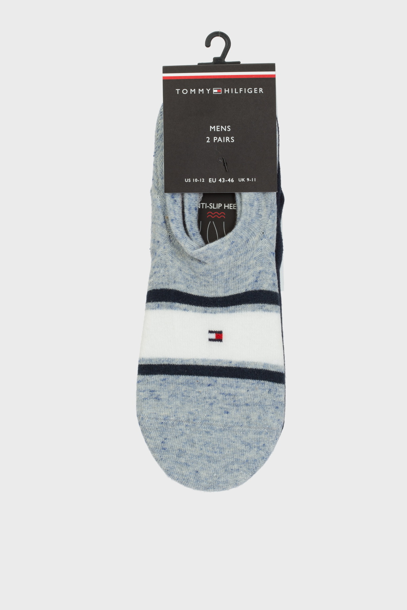 Следы TH MEN FOOTIE HIGH CUT 2P MULTICOLOR MELANGE 1