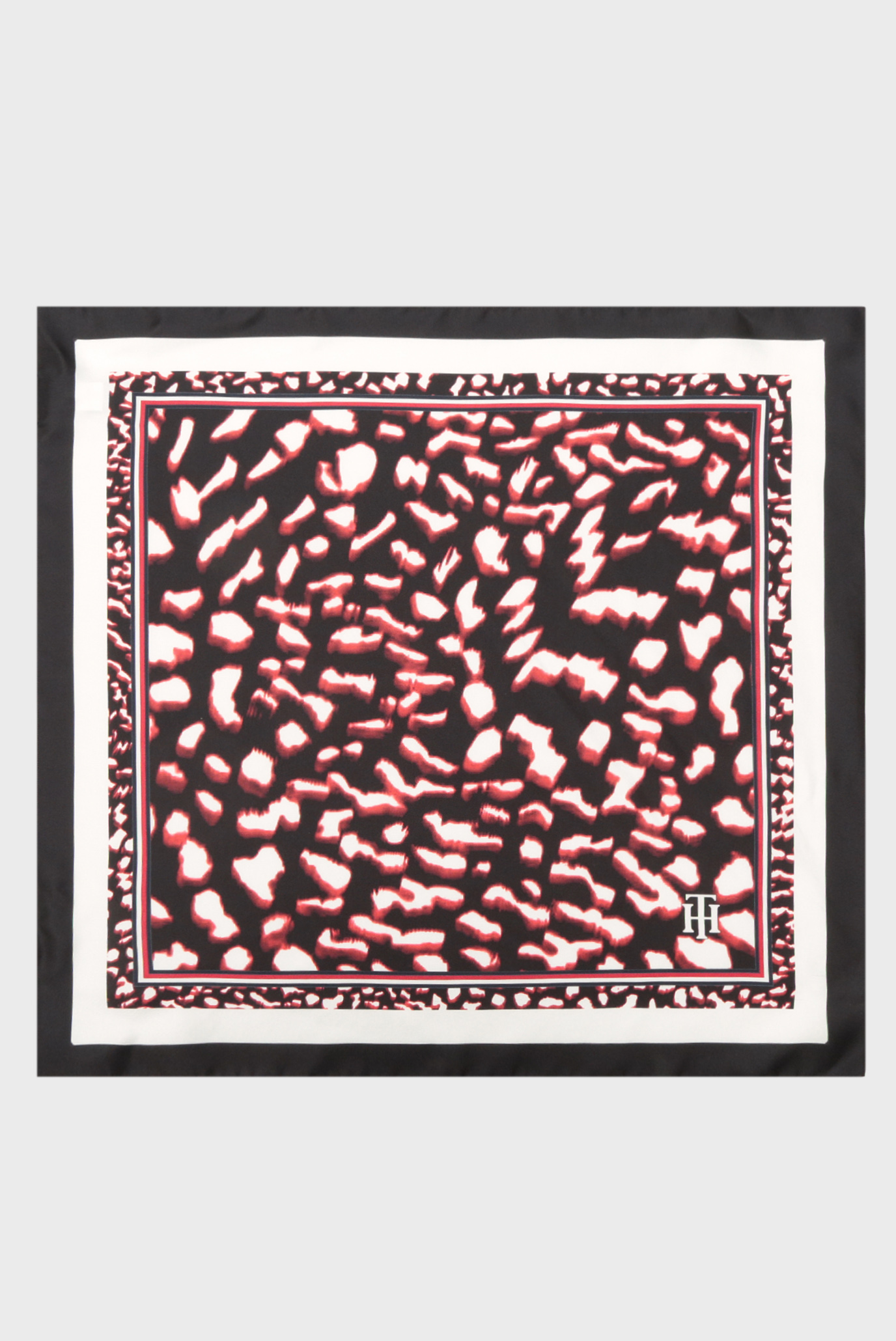 Женский шелковый платок с принтом 6